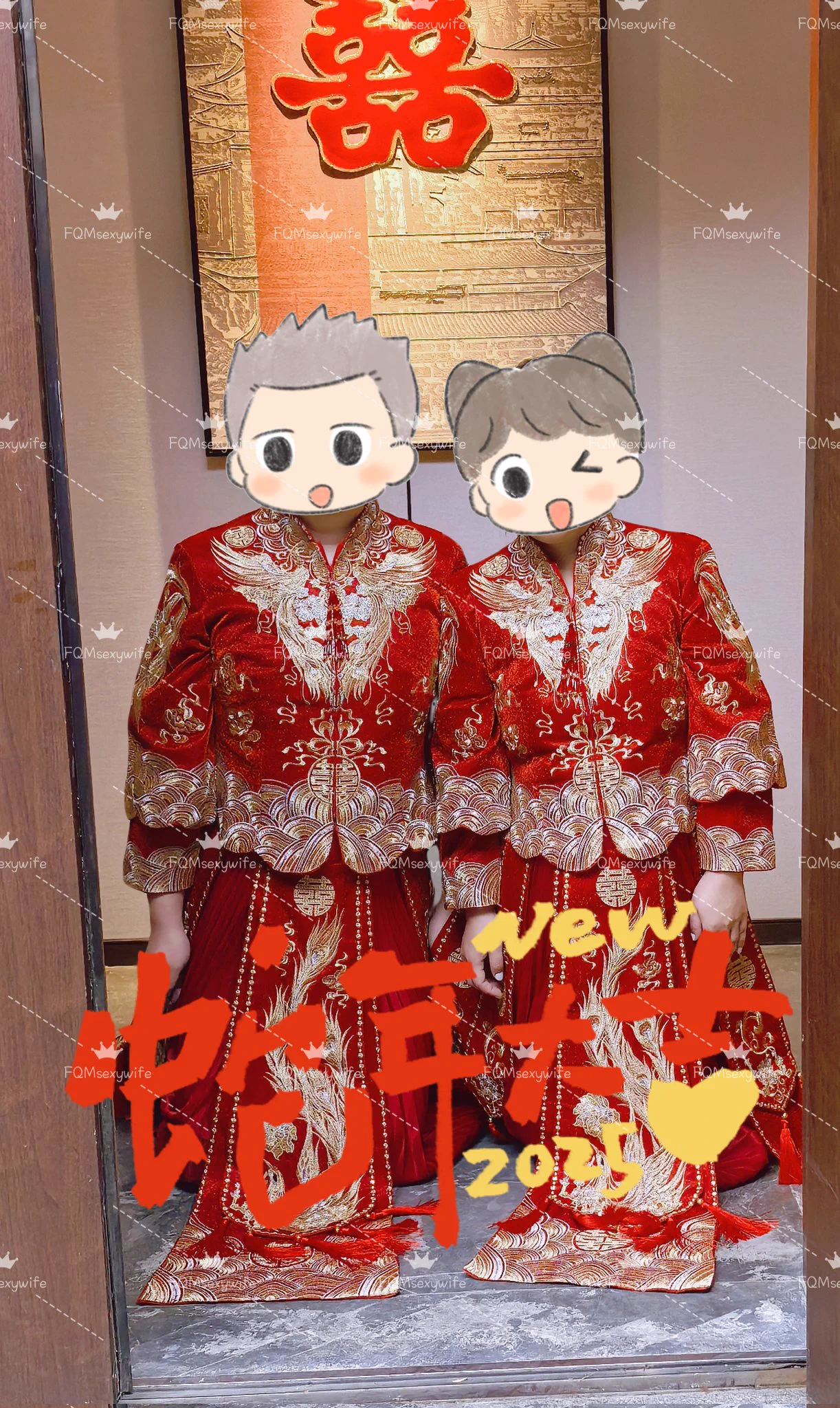 蛇年将至，给大家拜年了。期待新春过后有更多的作品呈现给大家，也期待更多的粉丝来享用我们夫妻的身体。希望大家多多支持，多多关注。祝大家新春快乐，蛇年大吉🎉🎉🎉 https://t.co/SVjdK2WWZV