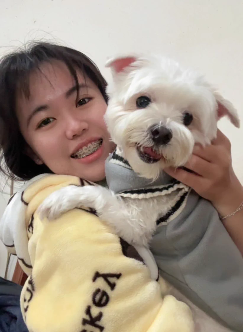 球球～狗狗包了100給球球😆 https://t.co/ORqltyFfaw