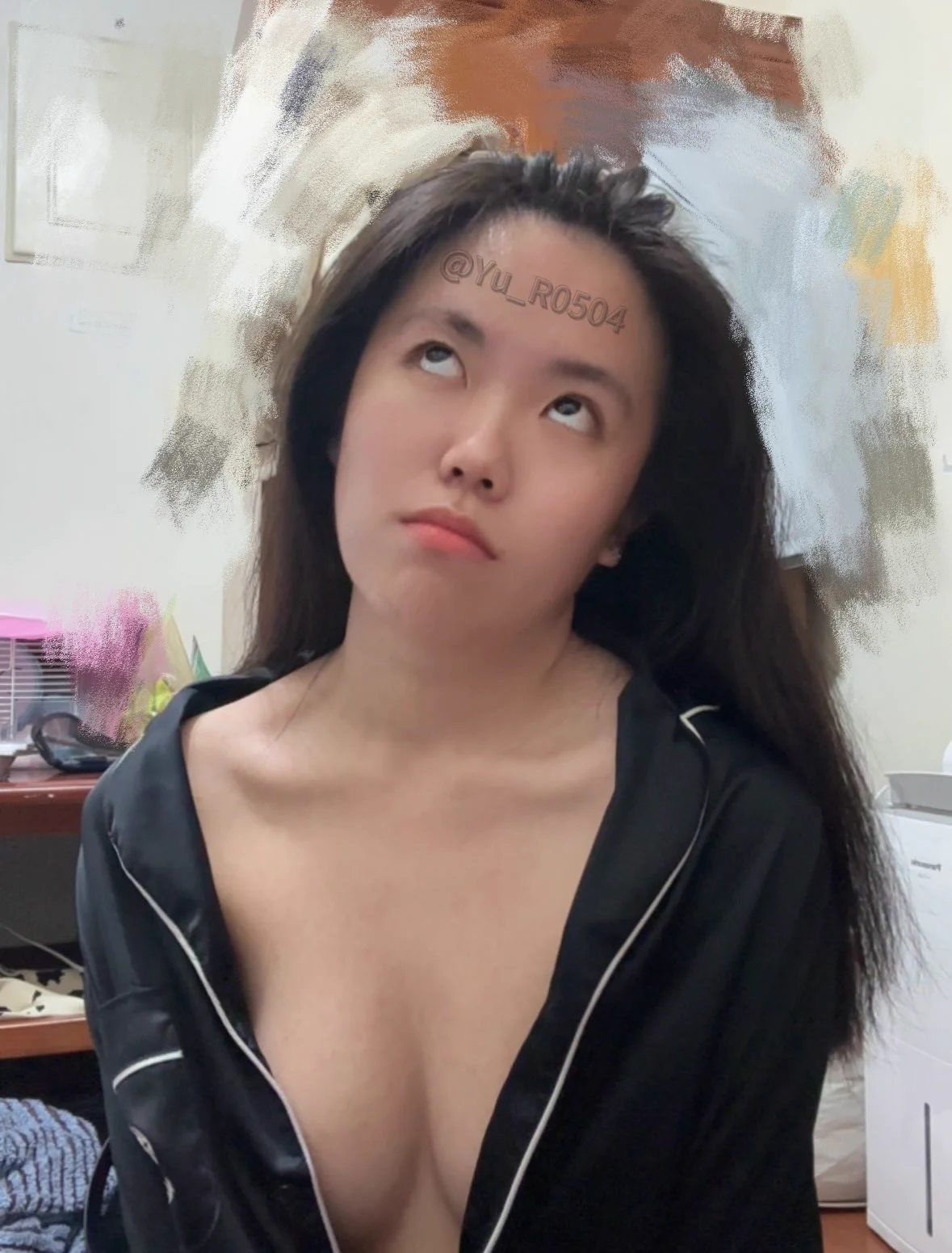 臭酸民🙄狗狗學的像嗎😳狗狗下次畫眉毛在拍照好了( ･᷄ὢ･᷅ )狗狗知道要拍什麼了🙋‍♀️睡前小故事系列😉來聽狗狗碎碎念～明天再開始 今天狗狗懶懶的🤣 https://t.co/1Okn3qAEM9