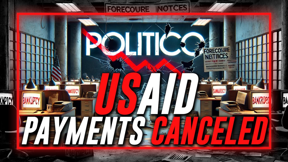 BREAKING: Politico &amp; Other Media Outlets Propped Up By The Deep State Have Their USAID Payments Canceled After DOGE Review

WH Press Secretary Karoline Leavitt Makes The Announcement

» WATCH/SHARE THE LIVE X STREAM HERE:
https://t.co/mgKlD6gcvA https://t.co/jpjZdHDXXQ