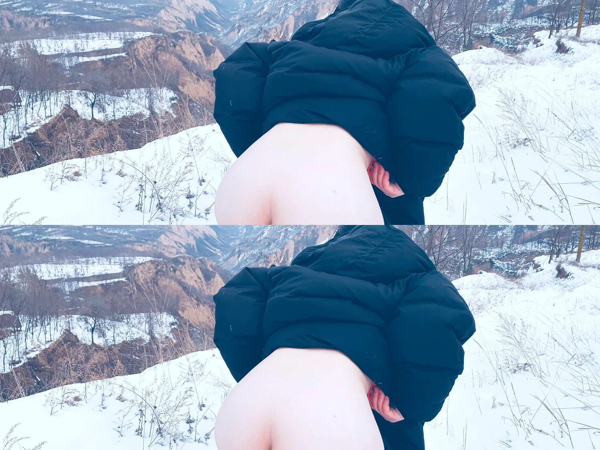昨天去滑雪，你们都问我发什么刺激的事情了没…这算刺激的嘛？屁股冷死啦… https://t.co/XnuxnHdwoi