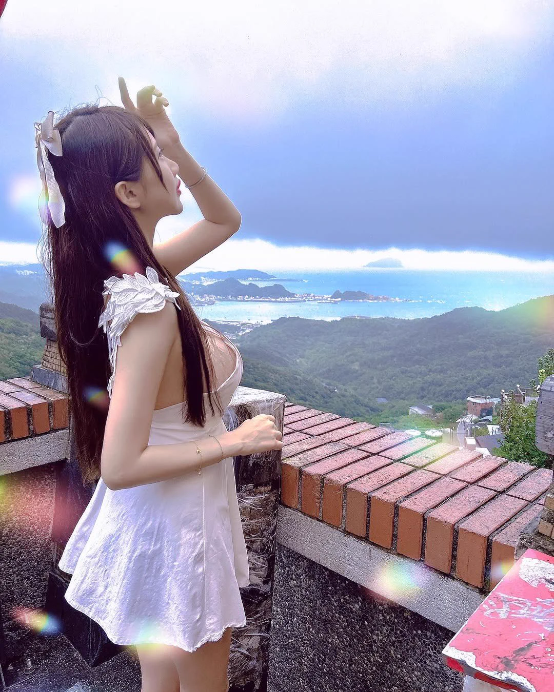 那片天空一望無際希望帶我看到那片風景的人是你💕#臺北 #九份 #九份老街 #風景#台灣 #台灣景點#采衣 https://t.co/tRTz5beOdT