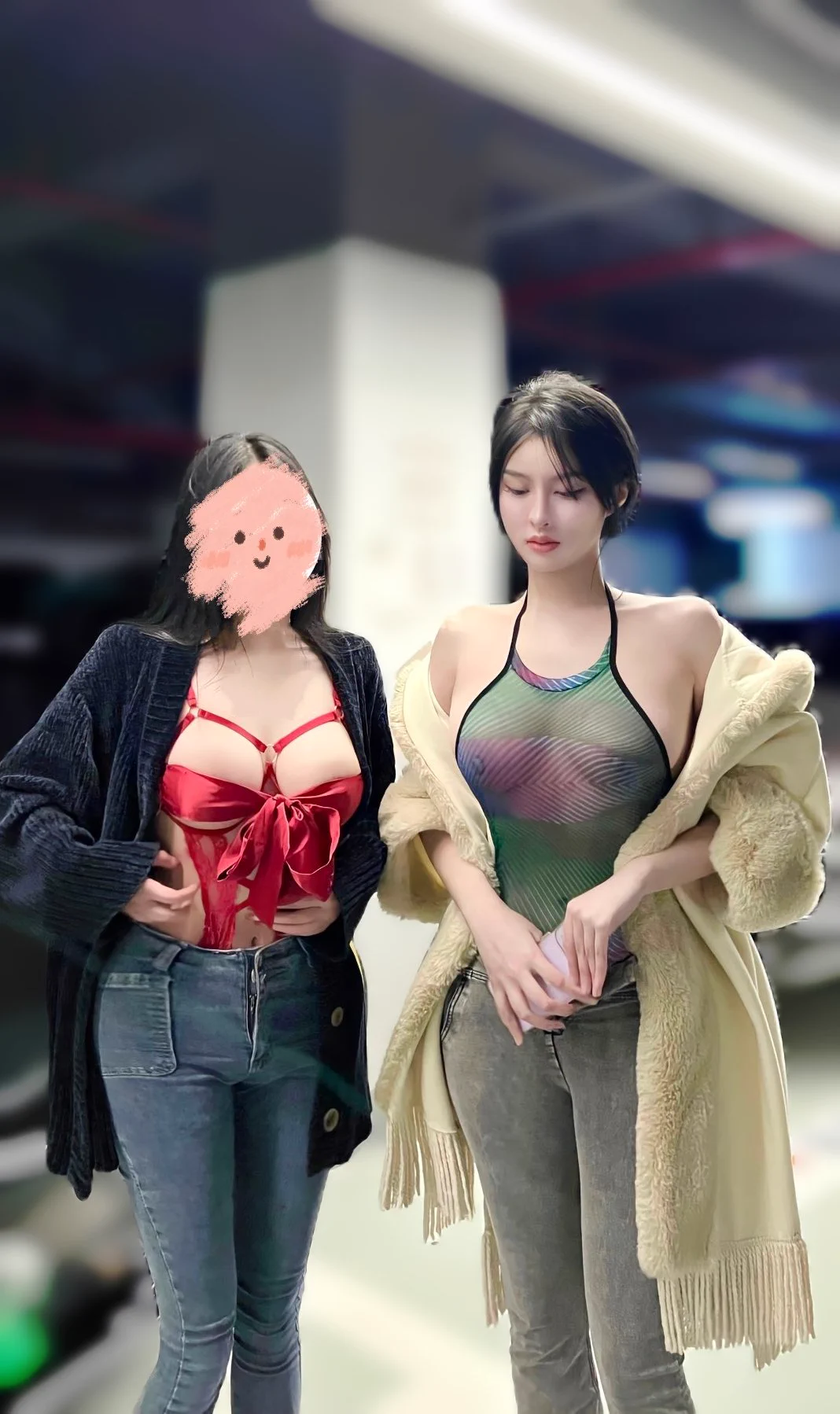 记得拍这张露出照片的时候，旁边还有好多人都看到了，心里感觉又紧张又刺激😜（联系方式在主页） https://t.co/pnzRHKqMT0