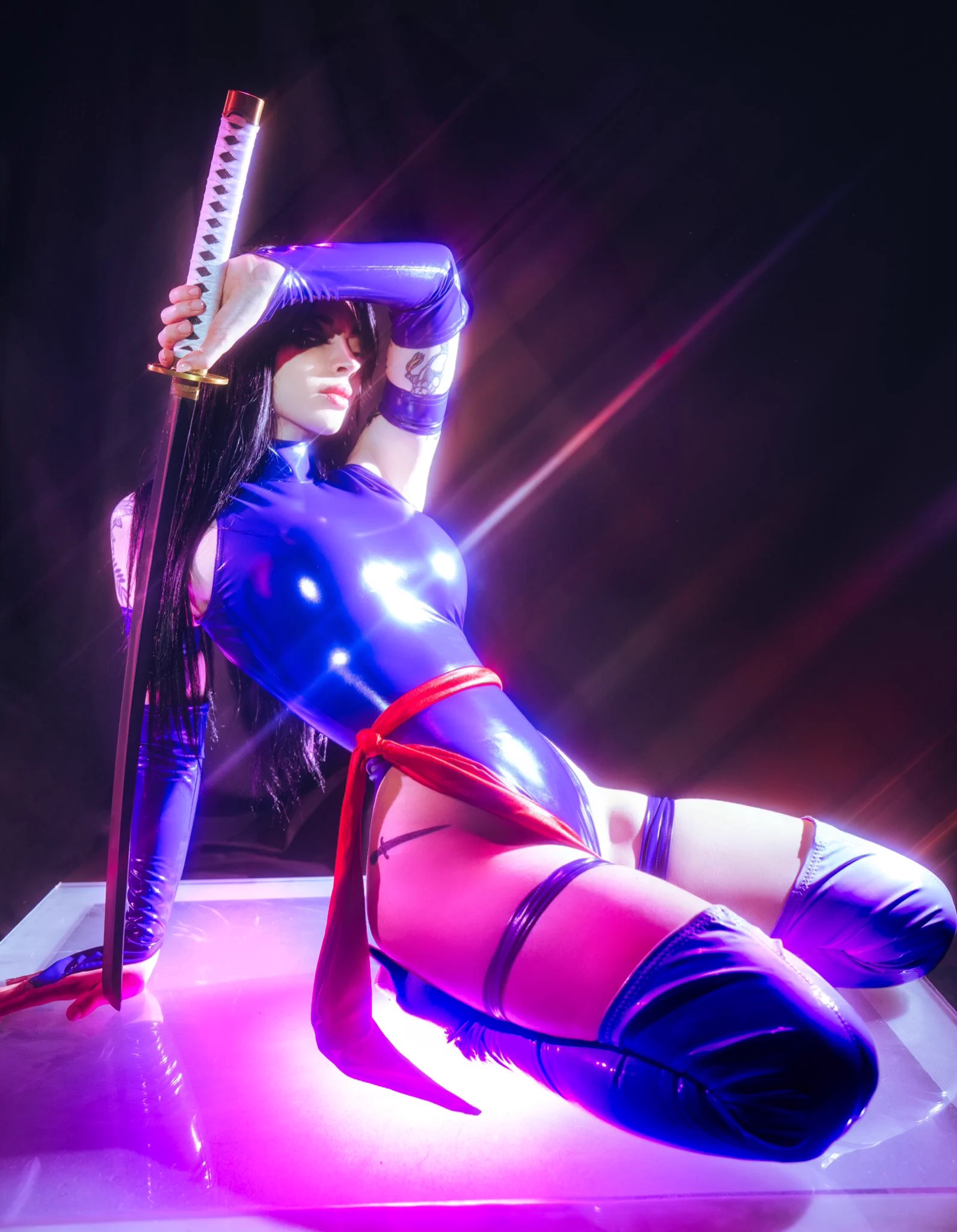 my attempt at psylocke 🦋 https://t.co/OZR5wdLRXS