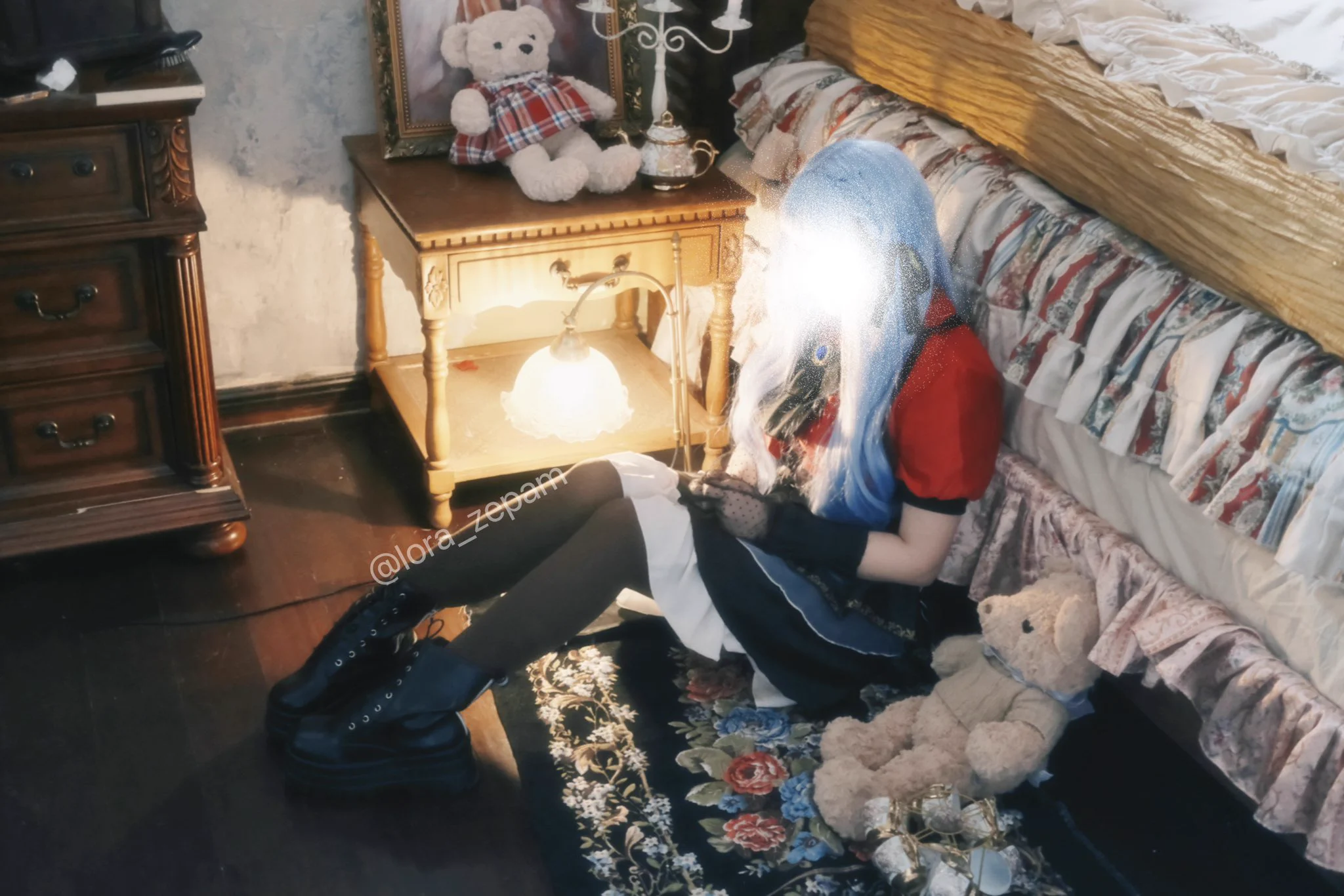 后台休息中#AveMujica #丰川祥子 #cosplay https://t.co/NgzdaKEU61