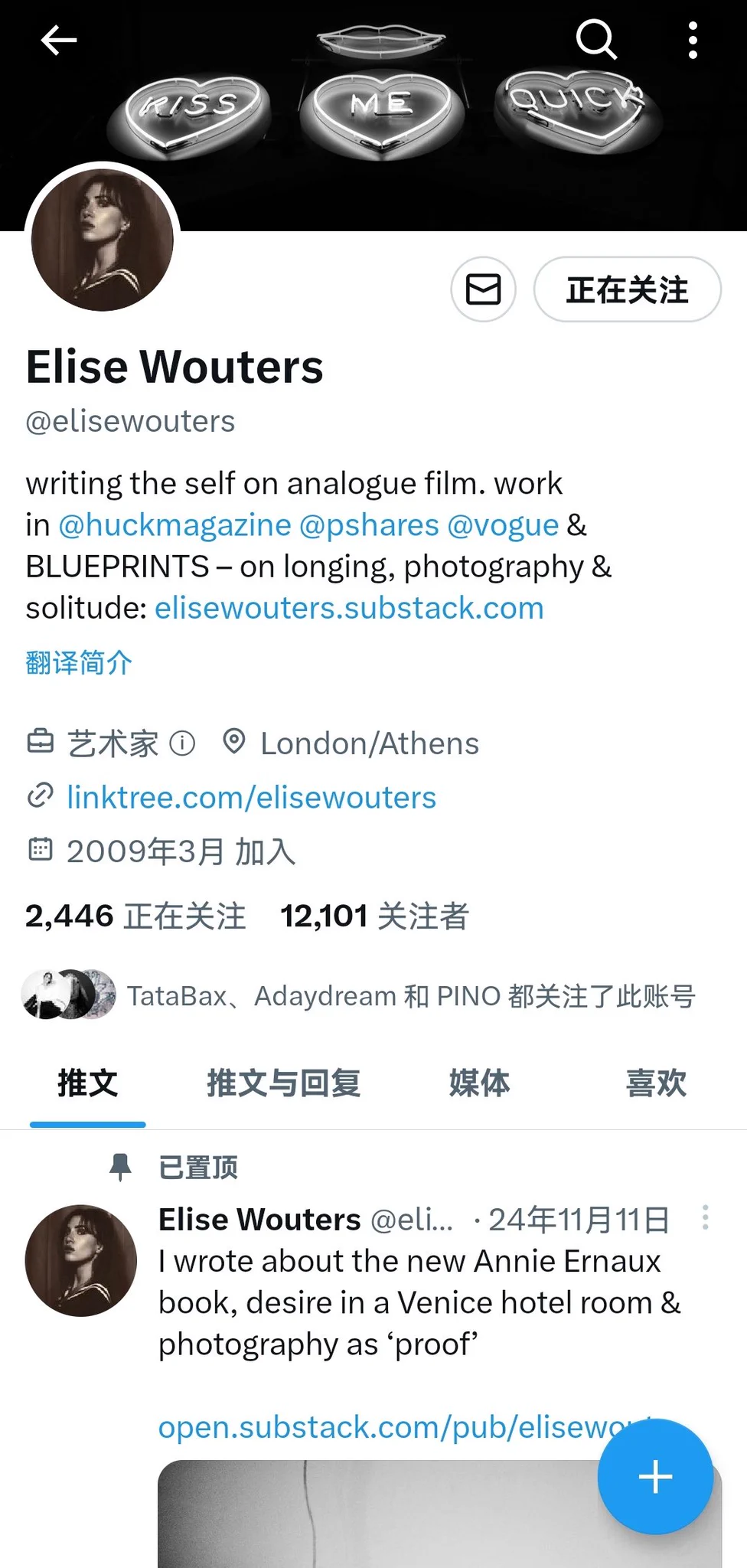 想拍Elise老师类似的照片好好看~ https://t.co/puf9JI5jsF