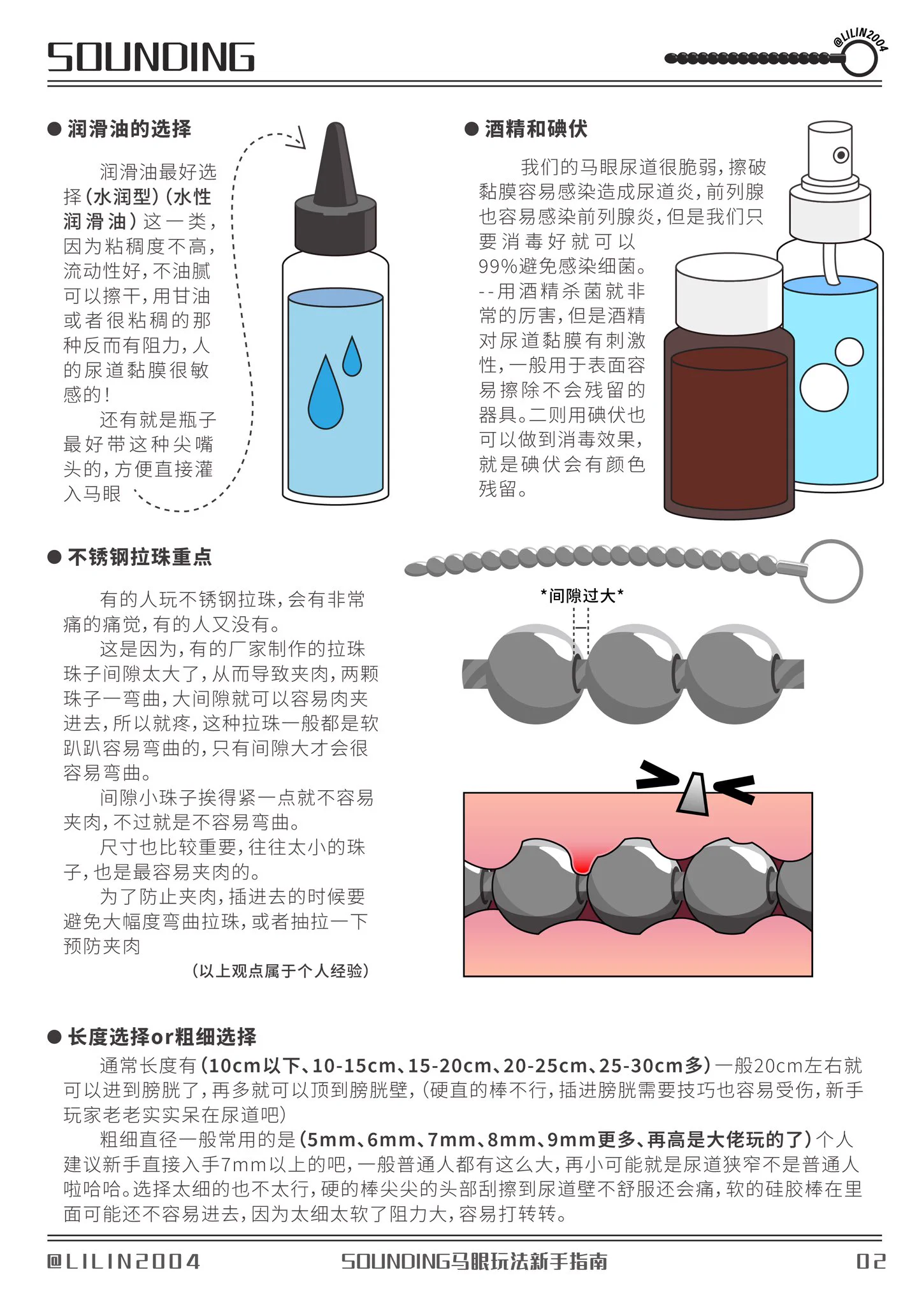 一堆人问我有关马眼棒的问题，直接出个指南自己参考 #sounding https://t.co/9BDfYcV2na