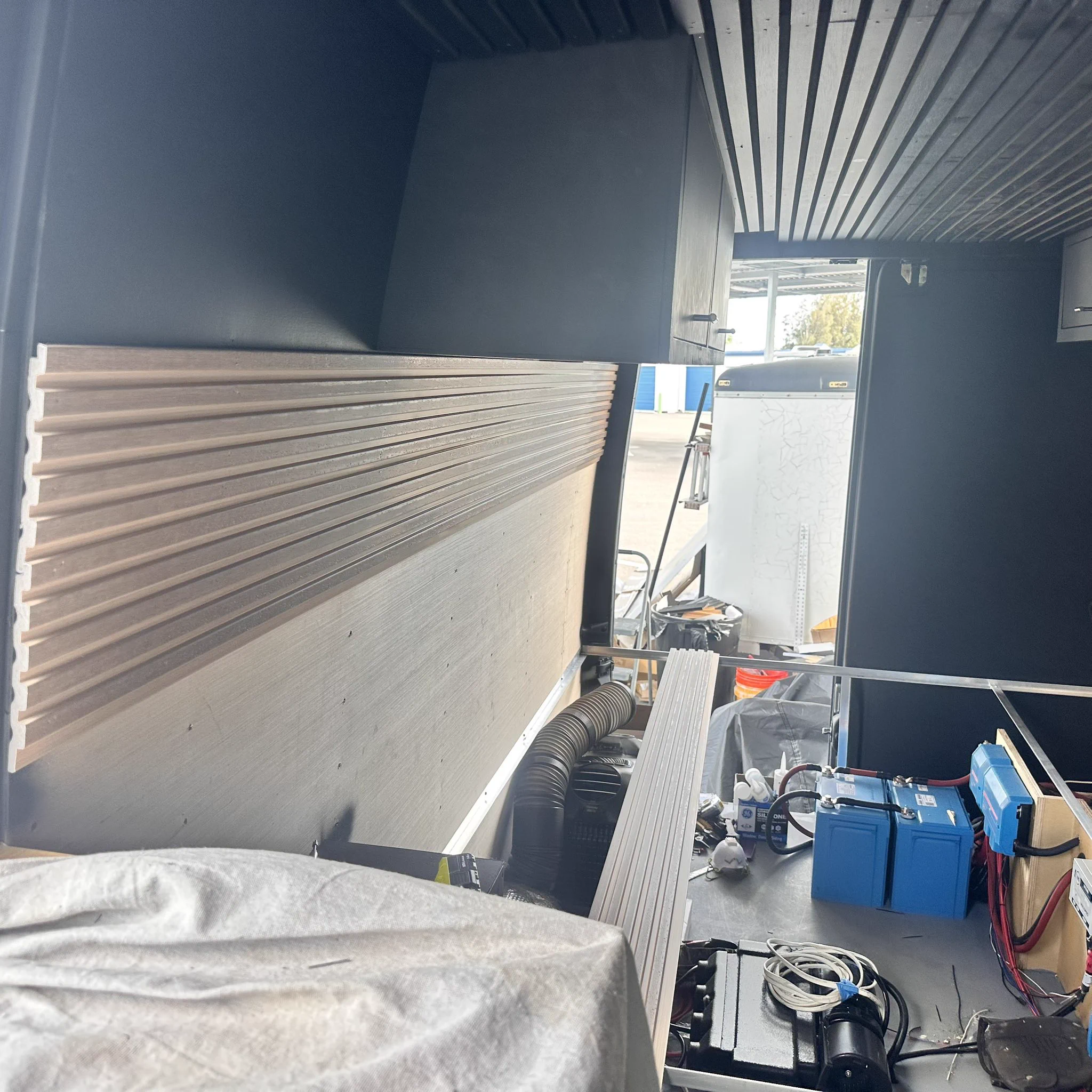 You never know when I’ll be in your town now and I’m building my van. The ceiling was done. https://t.co/mT05AarCXP