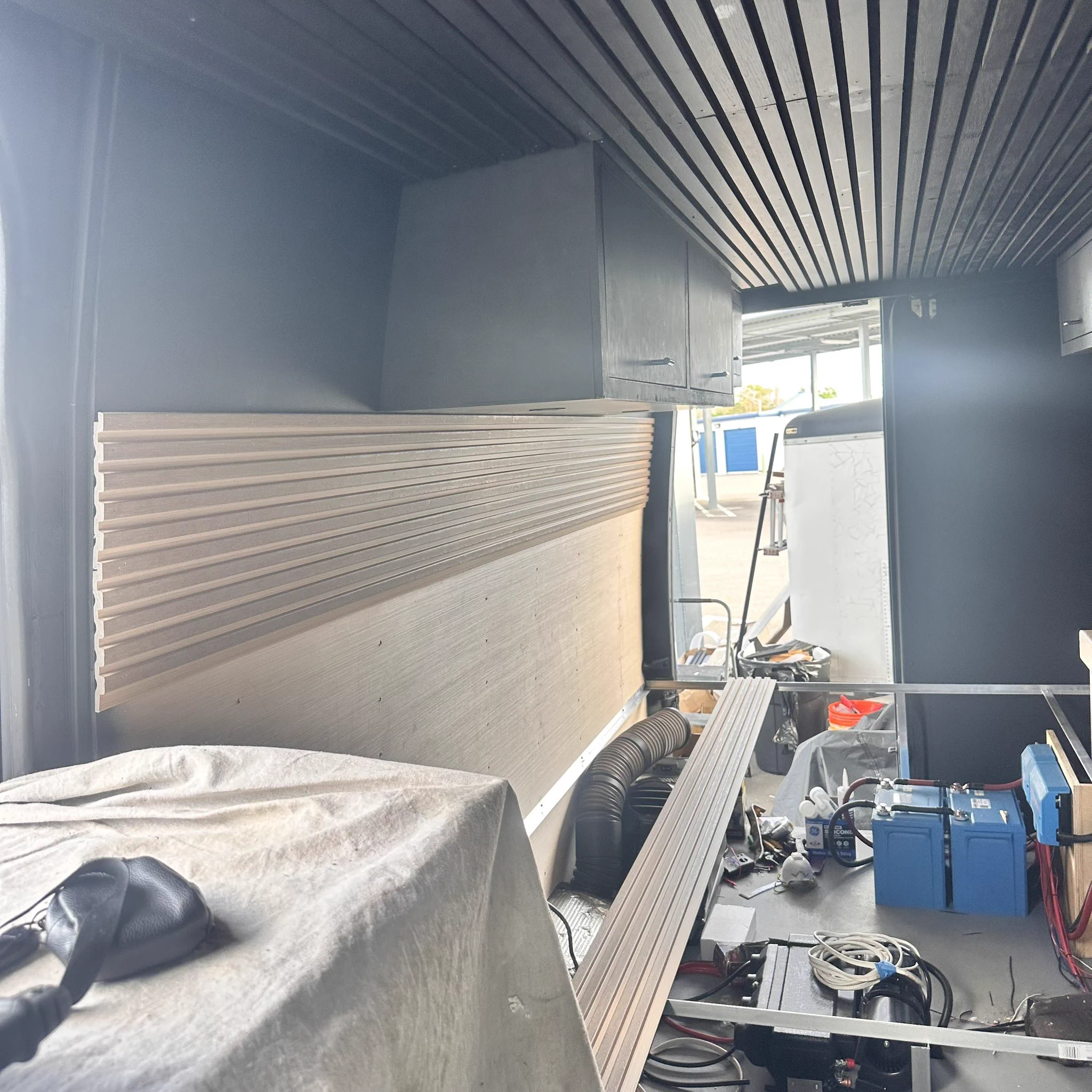 You never know when I’ll be in your town now and I’m building my van. The ceiling was done. https://t.co/mT05AarCXP