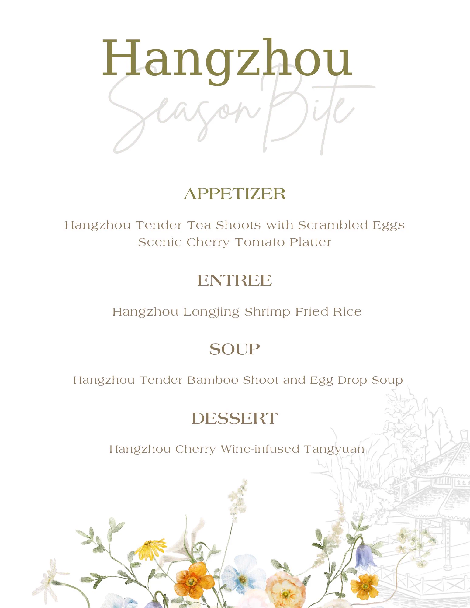 🌸✨ Hangzhou Spring Seasonal Menu is Here! ✨🌸Embrace the fresh flavors of spring with a seasonal bite inspired by Hangzhou’s finest ingredients! 🌿🍃🥢 APPETIZER – Tender Tea Shoots with Scrambled Eggs, Scenic Cherry Tomato Platter🍤 ENTRÉE – Longjing Shrimp Fried Rice🥣 SOUP – Tender Bamboo Shoot & Egg Drop Soup🍡 DESSERT – Cherry Wine-infused TangyuanA taste of Hangzhou’s spring in every bite! 🌷💛 Which dish are you most excited to try?#hangzhoulife #hangzhouportrait #hangzhou #thatshangzhou #livingpoetry #instahangzhou #bestvacations #hangzhou #beautifuldestinations #illgrammers #weekly_feature #bestcitybreaks #discoverearth#theimaged #lensbible #raw_china #raw_cityscapes #HangzhouPhotography #TravelChina #HiddenGems #hangzhou2025 #chinalife #chinatravel #chinatrip