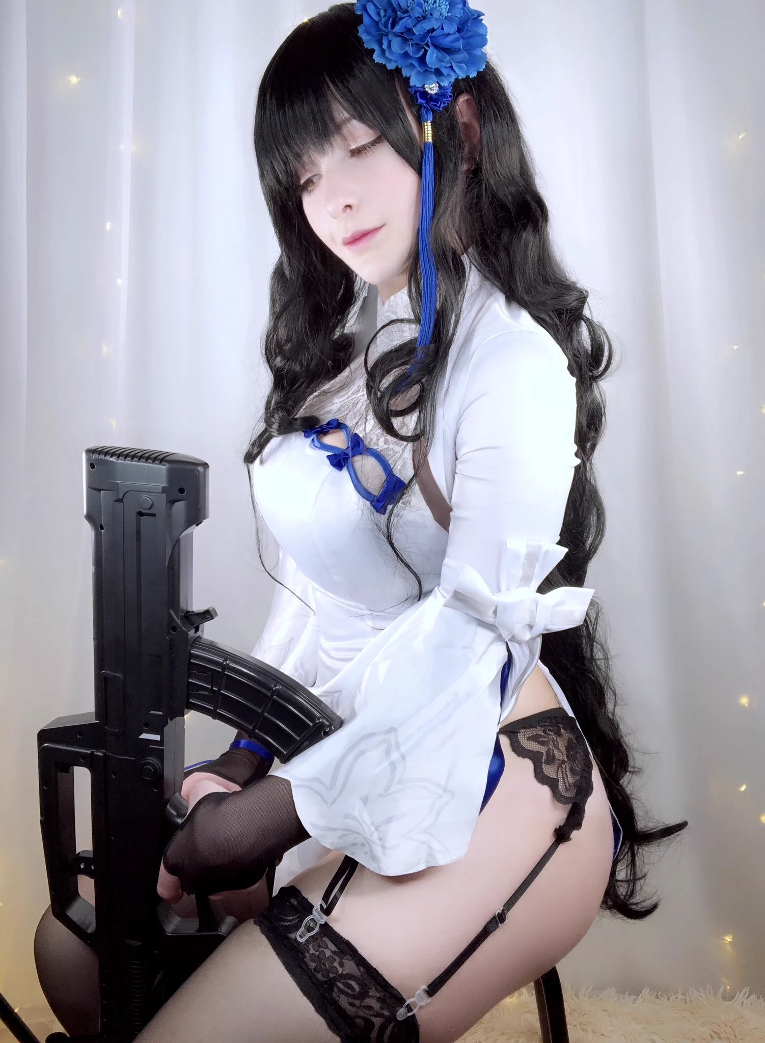 Does anyone still remember Girls frontline?QBZ-95 💙 https://t.co/F8FdTNztAC