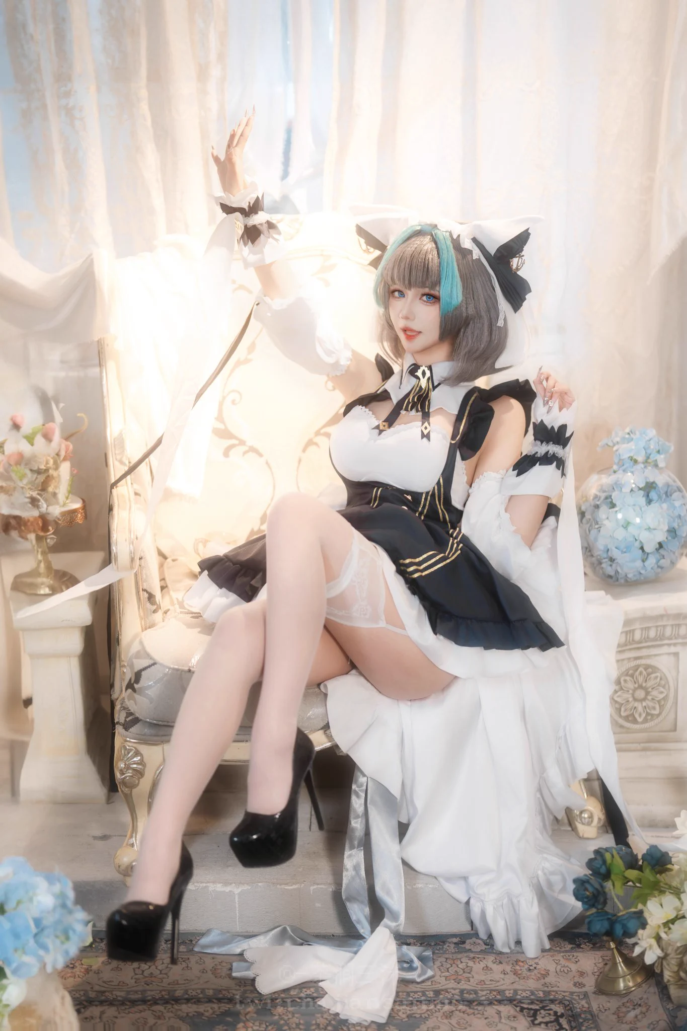 假装可爱嗷~#碧蓝航线#柴郡 #アズールレーン https://t.co/BVf147WWwJ