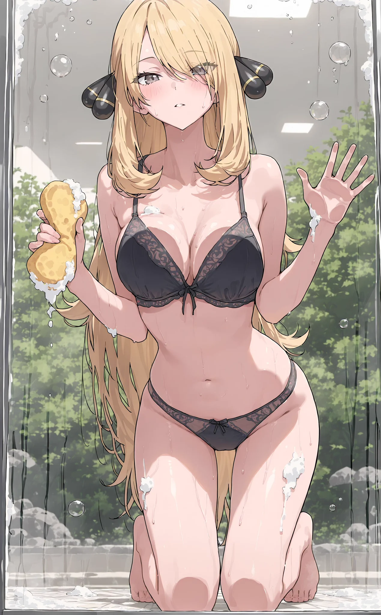 4Kで読み込むと...👙🫧✨(シロナ/cynthia) https://t.co/7XqdOAOi1M