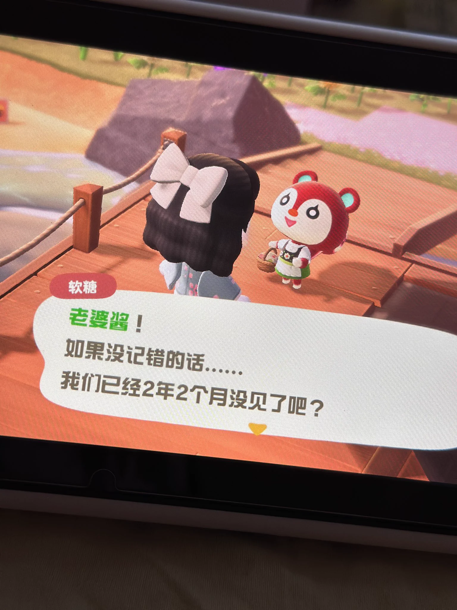 哦莫 居然有两年没玩动森哩 有没有宝贝儿想来我岛上做客哒🥰「来帮我挖花 #あつ森 https://t.co/jiWyWT74id