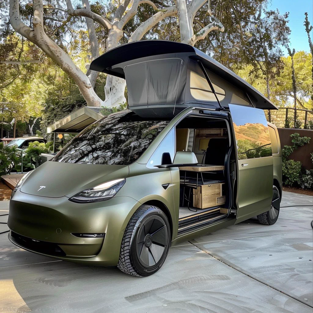 Would you accept a free Tesla CAMPER Van?Yes or No https://t.co/WKGQElDWNE