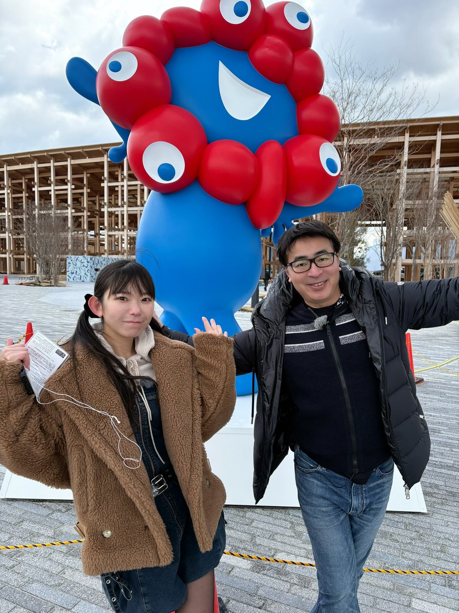 奈良テレビ　#いい福みつけ旅
本日4月2日！23:30～24:00放送です⭐️
まもなく開幕の「大阪・関西万博」を
2週にわたってお送りします🫡🌸
放送後にはYouTubeにもアップされます✨
お楽しみに〜〜🎊🐈
ミャクミャクさ〜ん！！

#奈良テレビ
#いい福みつけ旅
#福盛訓之
#長澤茉里奈 https://t.co/7lut9VItrx