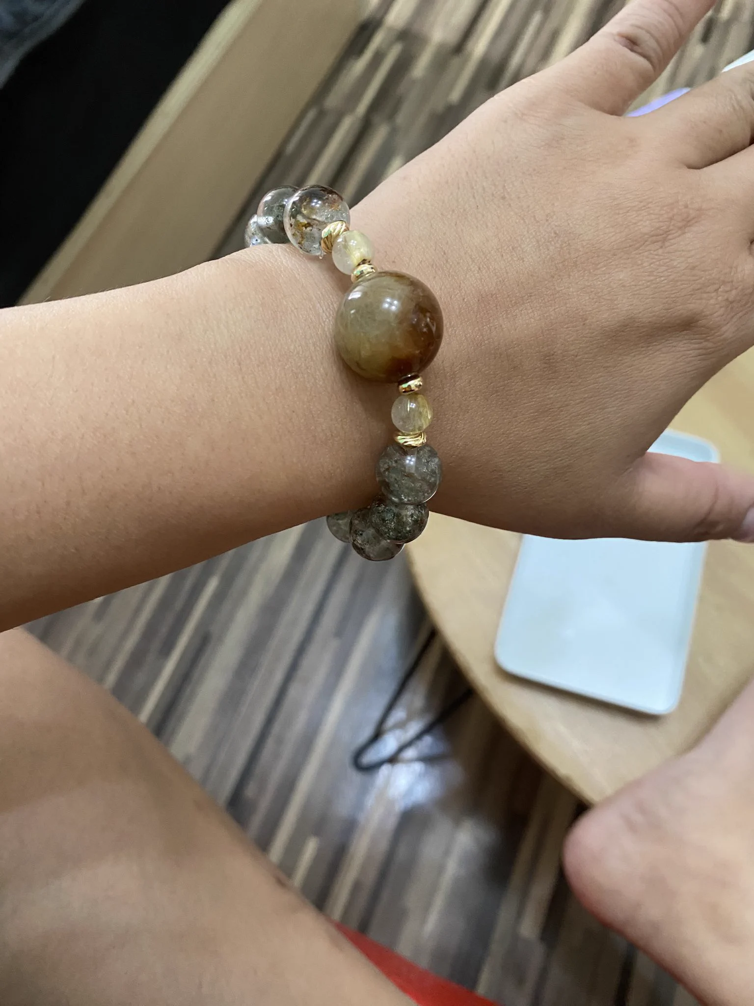 謝謝做師公的客人送來的髮晶珠真的滿滿的火系能量用心療癒客人，客人也療癒我心#感謝身邊所有的人事物#有你真好 知足感恩豐盛 https://t.co/CrDwOVKJqt