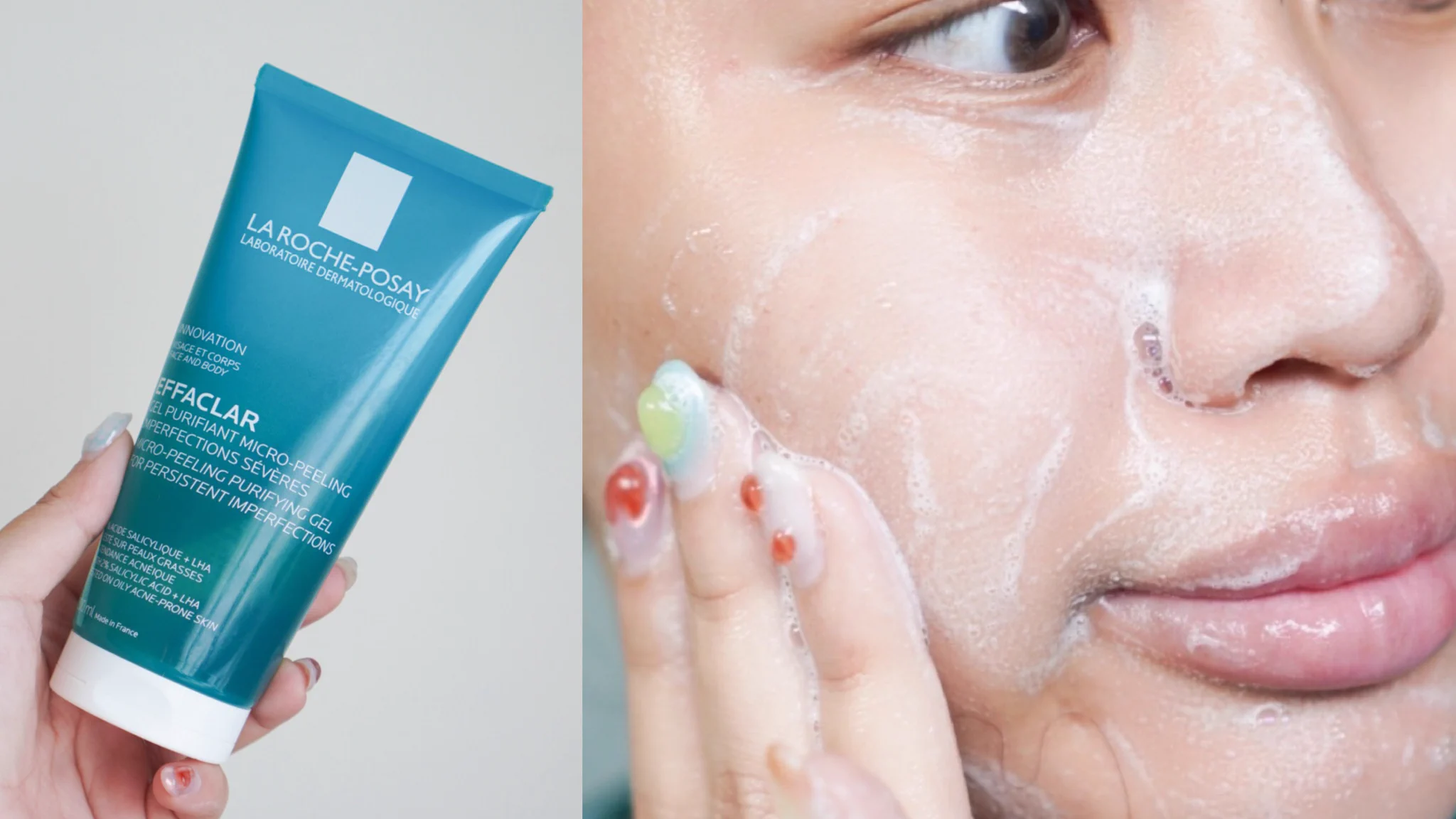 ดูโอ้นี้ของ La roche-posay คือของจริง! ตัวเจลล้างหน้าเคยรีวิวไปแล้วว่าชอบมากๆ เป็นเนื้อเจลๆไม่ค่อยมีฟองลดความมัน เหมาะมากๆกับคนแพ้ง่าย สิวขึ้นง่าย ตอนใช้จะเย็นๆผิวหน่อย สดชื่นดี ผิวไม่แห้งตึงส่วนตัว duo+m ใช้ตั้งแต่มหาลัยจนเลิกนับหลอดตัวจริงเรื่องลดสิว ลดความมัน ลดอักเสบ ลดรอยดำแดงจากสิวมากกก แล้วชุ่มชื้นด้วย ช่วยปรับสมดุลผิว สิวขึ้นน้อยลงจริงจัง จริงๆคนผิวบอบบางแพ้ง่ายบำรุงแค่ตัวนี้ตัวเดียวจบได้เลยนะ 🩵#LaRochePosayTH #Effaclar #ลาโรชโพเซย์ #เอฟฟาคลาร์ #เอฟฟาคลาร์ดูโอพลัสเอ็ม #ลดสิว #รอยสิว #EffaclarDuo #ผิวมัน
