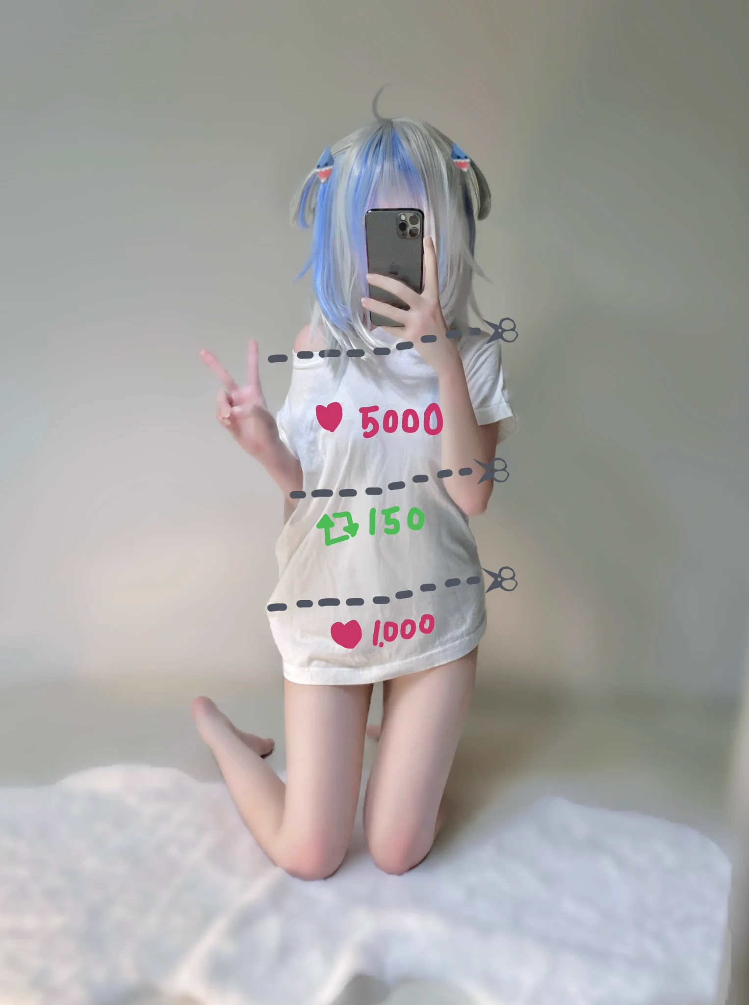 👙😋 #コスプレ #gawrgura https://t.co/396zOZrCsV