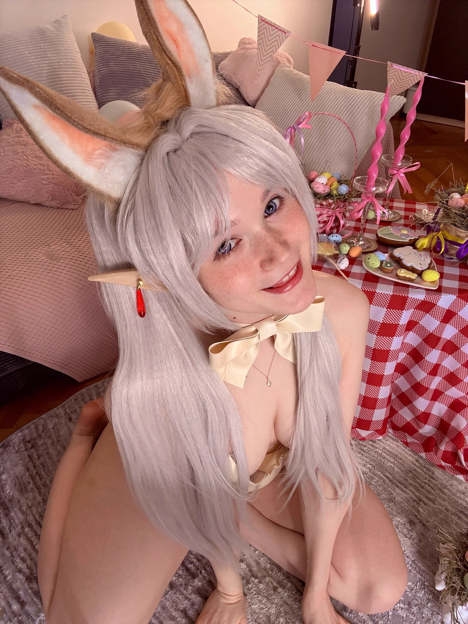 Do you like looking down on Bunny Frieren? 🐰🤍 https://t.co/gYRgOqFPA9