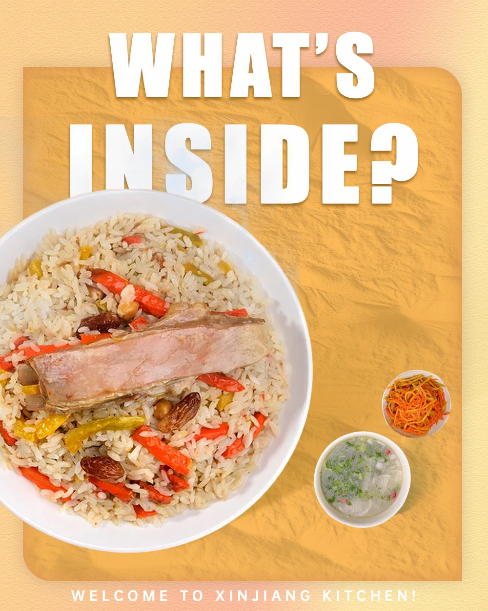 Don’t be fooled by its simple appearance! This Palif dish is tender and flavorful, with the perfect balance of salty and sweet, making it a staple on every Xinjiang table. What ingredients come together to create this delicious taste? Leave your guess in the comments!#WelcometoXinjiangKitchen #visitxinjiang #xinjiangisaniceplace #thisisxinjiang #xinjiangstyle #xinjiangportrait #explorexinjiang #travelinxinjiang #xinjianglife #china #xintaste #xinjiangdelicacy #xinjiangspeciality #chinesefood #theimaged #photography
