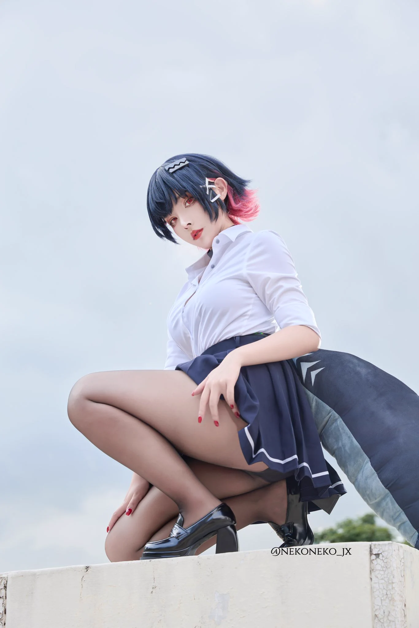 🦈#ZenlessZoneZero #ZenlessZoneZerocosplay #EllenJoe https://t.co/MyPXy6sNEH