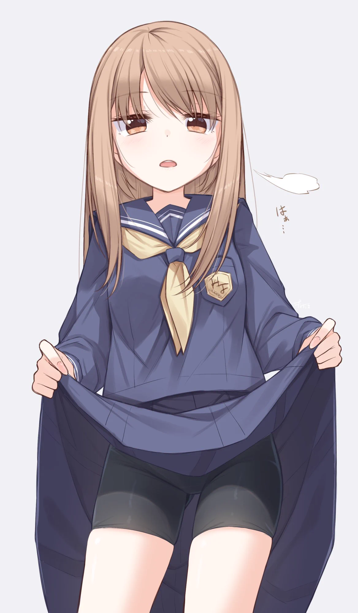 「スパッツ穿いてるに決まってるじゃない……残念でした」 https://t.co/MaRORBARVj