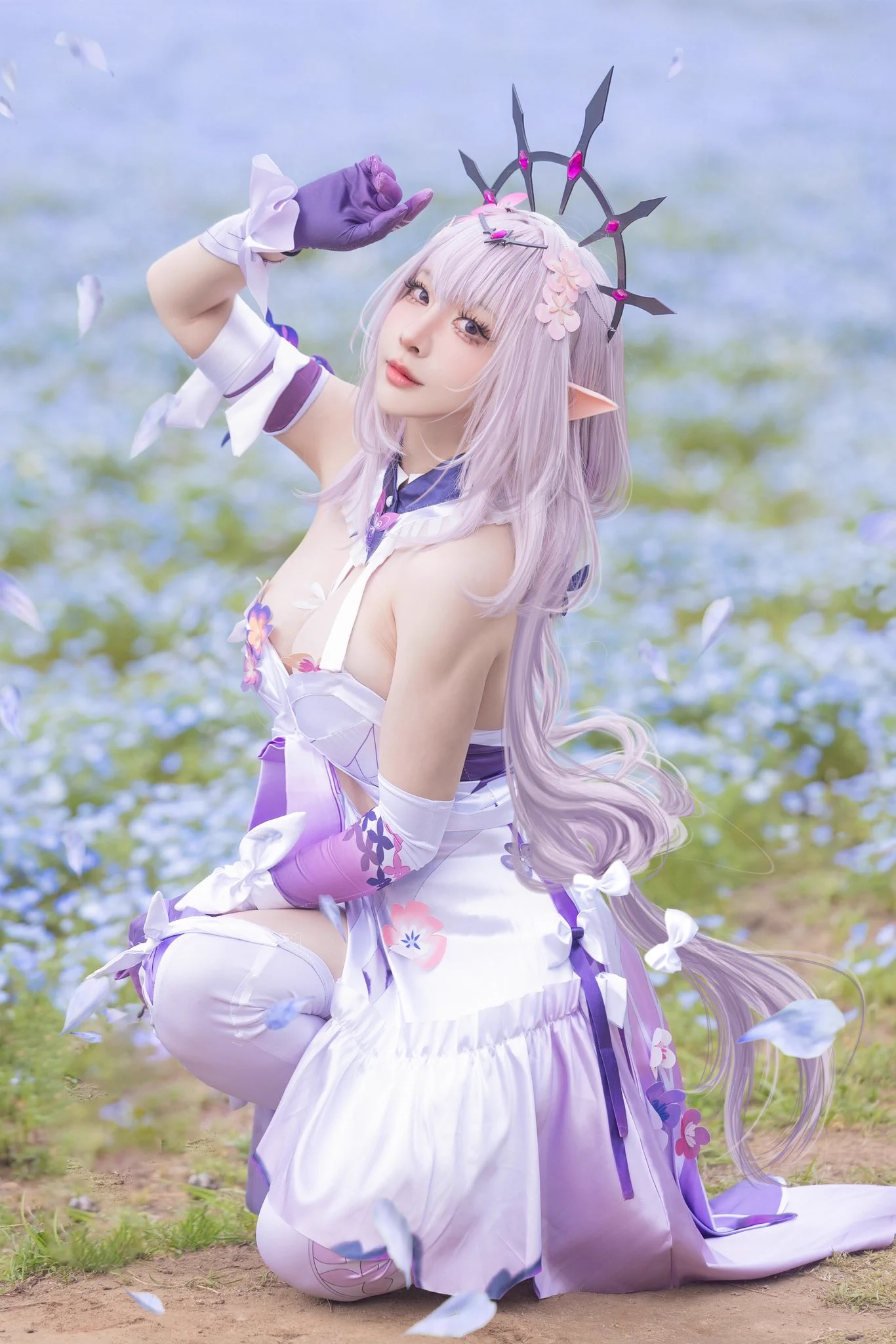 ネモフィラ、本当に美しすぎる╰(*´︶`*)╯♡キャストリス崩壊スターレイルHonkaiStarRail Castorice https://t.co/Fc0lPP3hcc