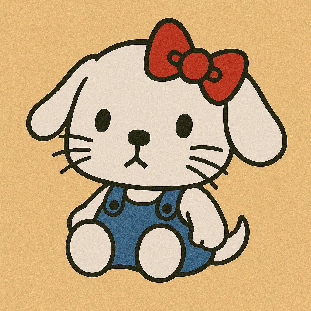 『もしもキティちゃんが犬だったら』by chatGPT https://t.co/ZLmPwh8Kba