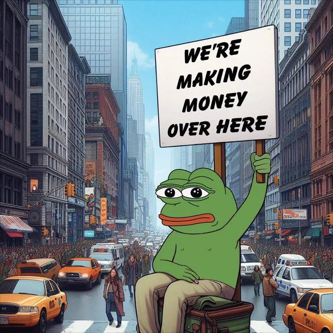 EVERY $PEPE AI 🐸 HOLDER WILL BE REWARDED IN THE NEXT WEEK 🚀0x0385684e709e5e83dF604fe3d6F0734d0c12E994🚀Buy the alpha → https://t.co/y7nfI9AYSv https://t.co/vI5oT91ODS