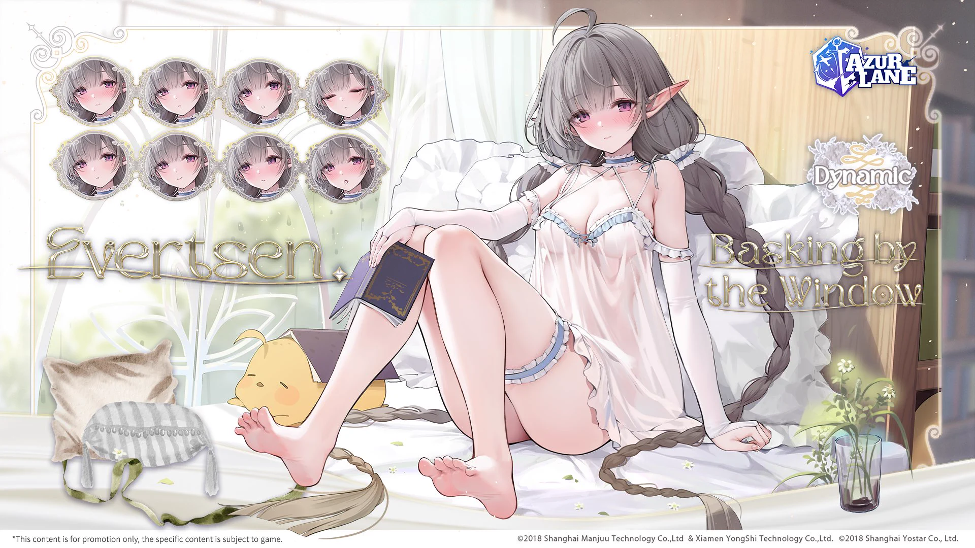 🌷Basking by the Window🌷

Commander, relax wherever you like. ...Why so far? You won't get any sun there.

HNLMS Evertsen is changing into her new Dynamic attire. She will grace your dock in the near future, Commander.

#AzurLane #Yostar https://t.co/c6oTno14VU