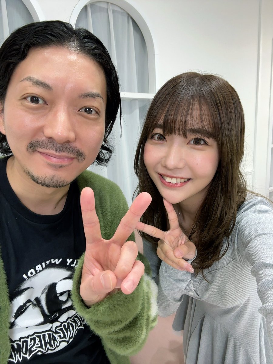 嶋佐さんとスピリッツ撮影のアフタートークYouTube撮ってきました🥰

近々あがると思うので楽しみにしててください✨ https://t.co/UYUvDsepxi