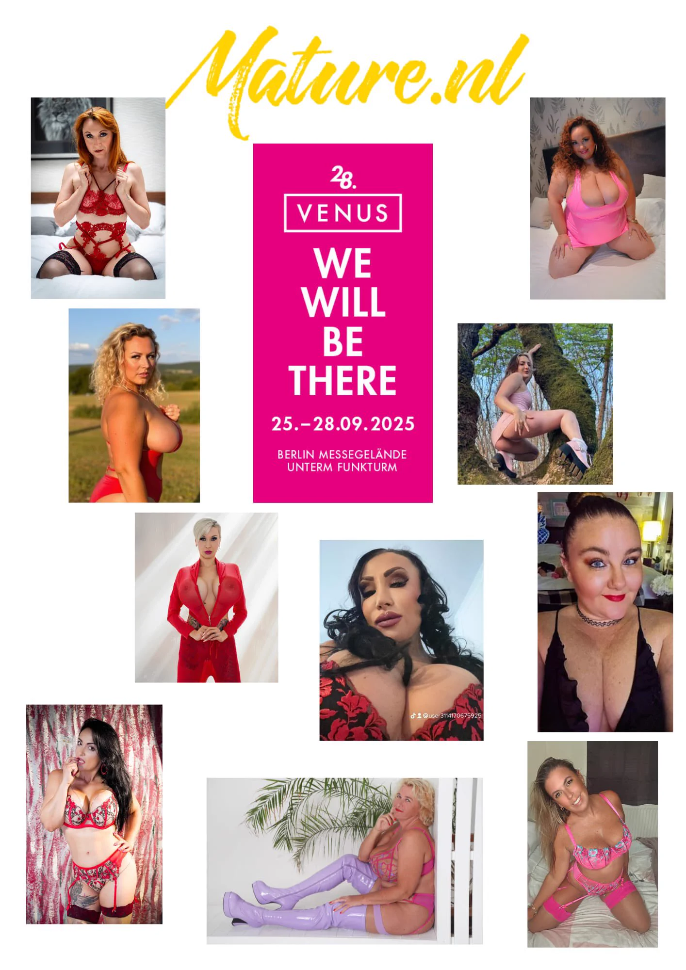Who's going to Berlin in September 25-28?I will be at the Venus event @maturenl on the stand come and meet me ! https://t.co/z1ARF3uBHH