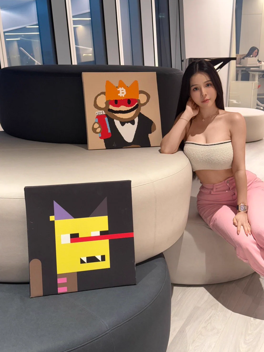 当初NFT正红的时候我旁边那张比特币NFT市值还有130万台币现在竟然只剩10万…流行真的稍纵即逝每一波都值得把握！区块链世界真的太有趣了每天都有新玩法、新项目冒出来也难怪大家总是忍不住跟风o(｀ω´ )o https://t.co/1876QHaHqb