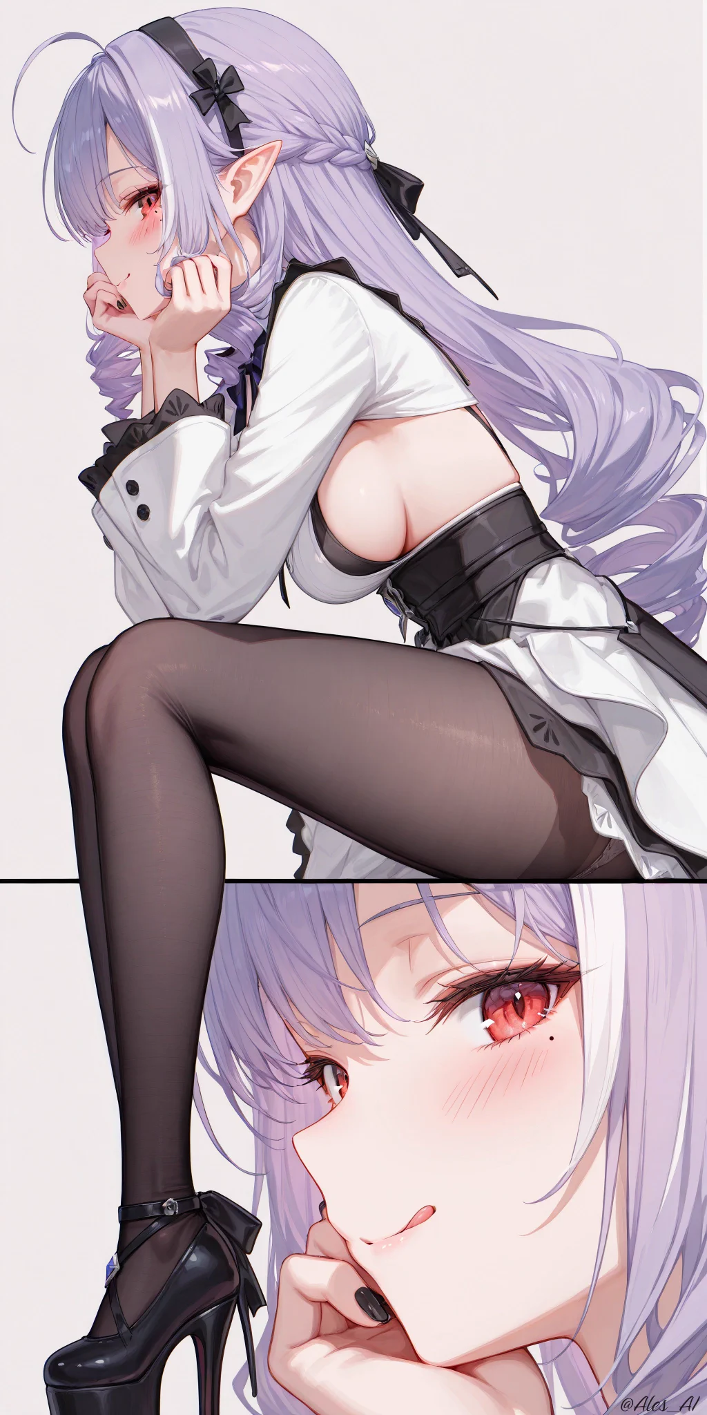 "Hmm... It looks delicious" 💕「うーん…美味しそうですね」#ZZZ #zzzero #ゼンゼロ #ビビアン #Vivian https://t.co/RmcttfPZFO