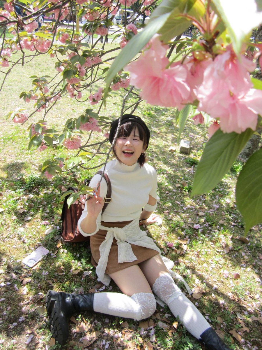 ซากุระบานแล้ววว 🌸🌸 https://t.co/gJrk7glDf7