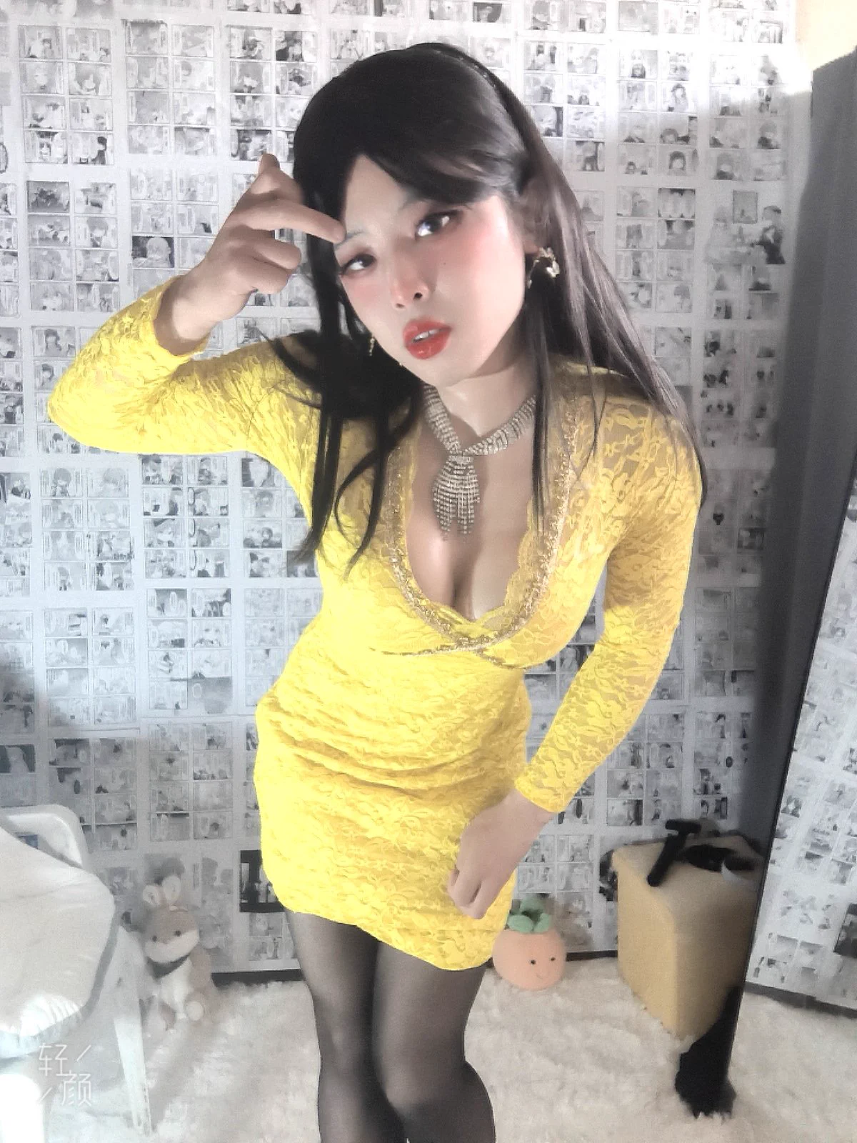 尝试了一种新风格！但是感觉好像ts啊#男娘 #女装 #伪娘 https://t.co/7wFLJwrltr