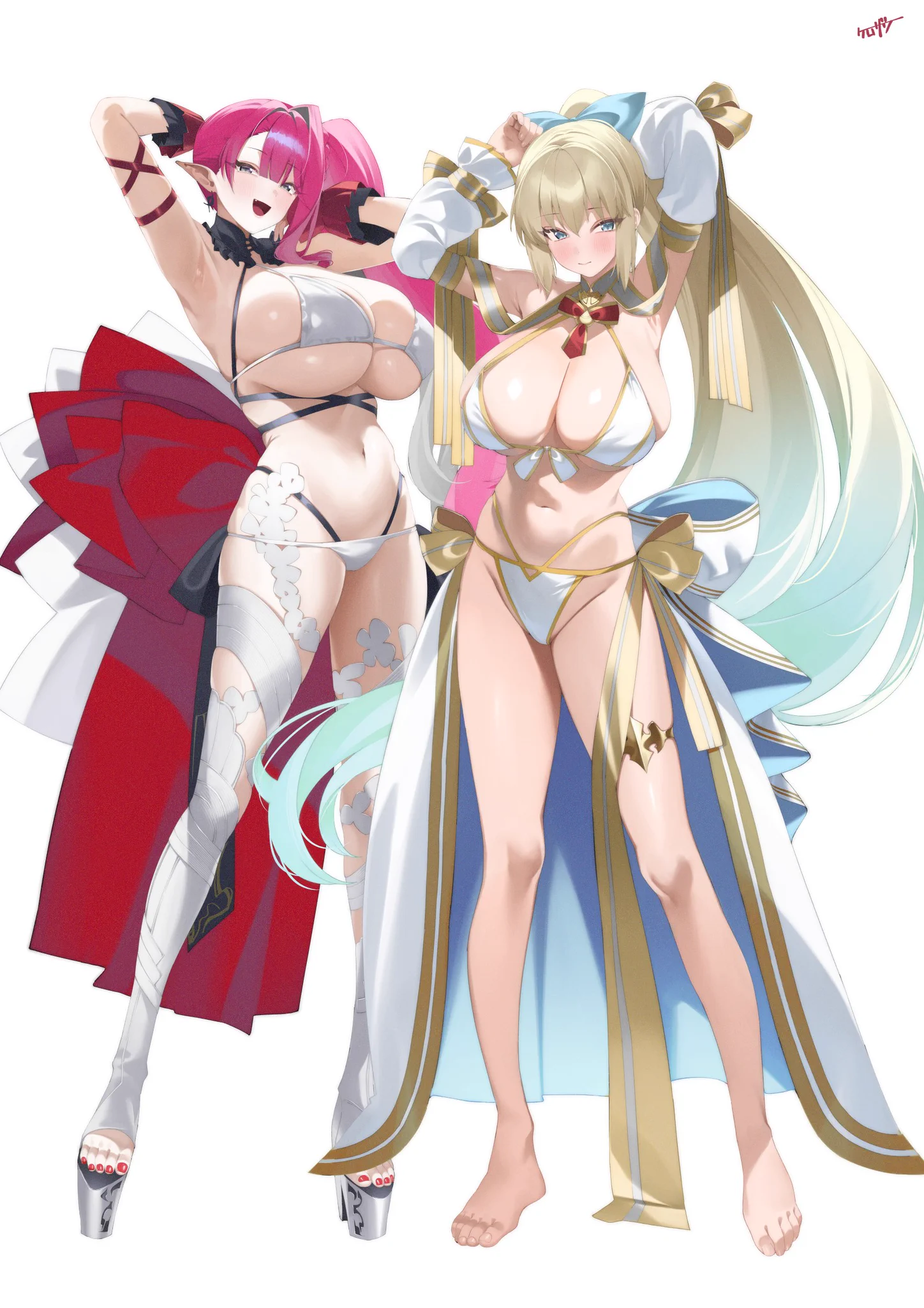モルトリ❤️💙#FGO https://t.co/VJ7EGDk7h4