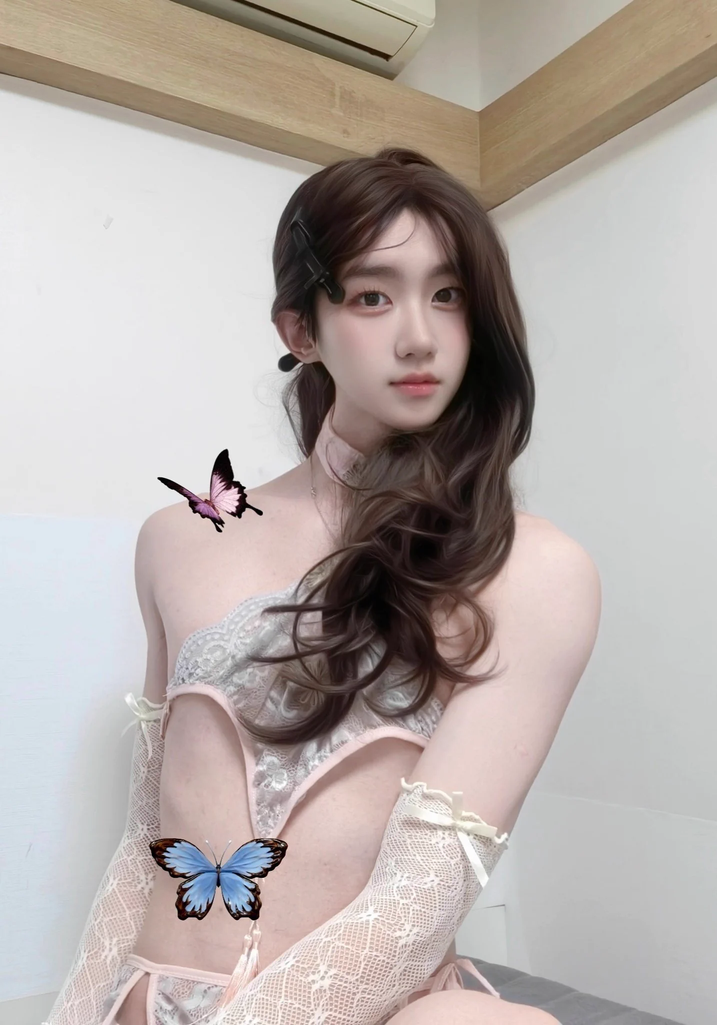 다른 스타일，마음에 드세요? 🧚‍♀️#여장 #보추 #男娘 #cd #femboy https://t.co/KrBL1xneNT