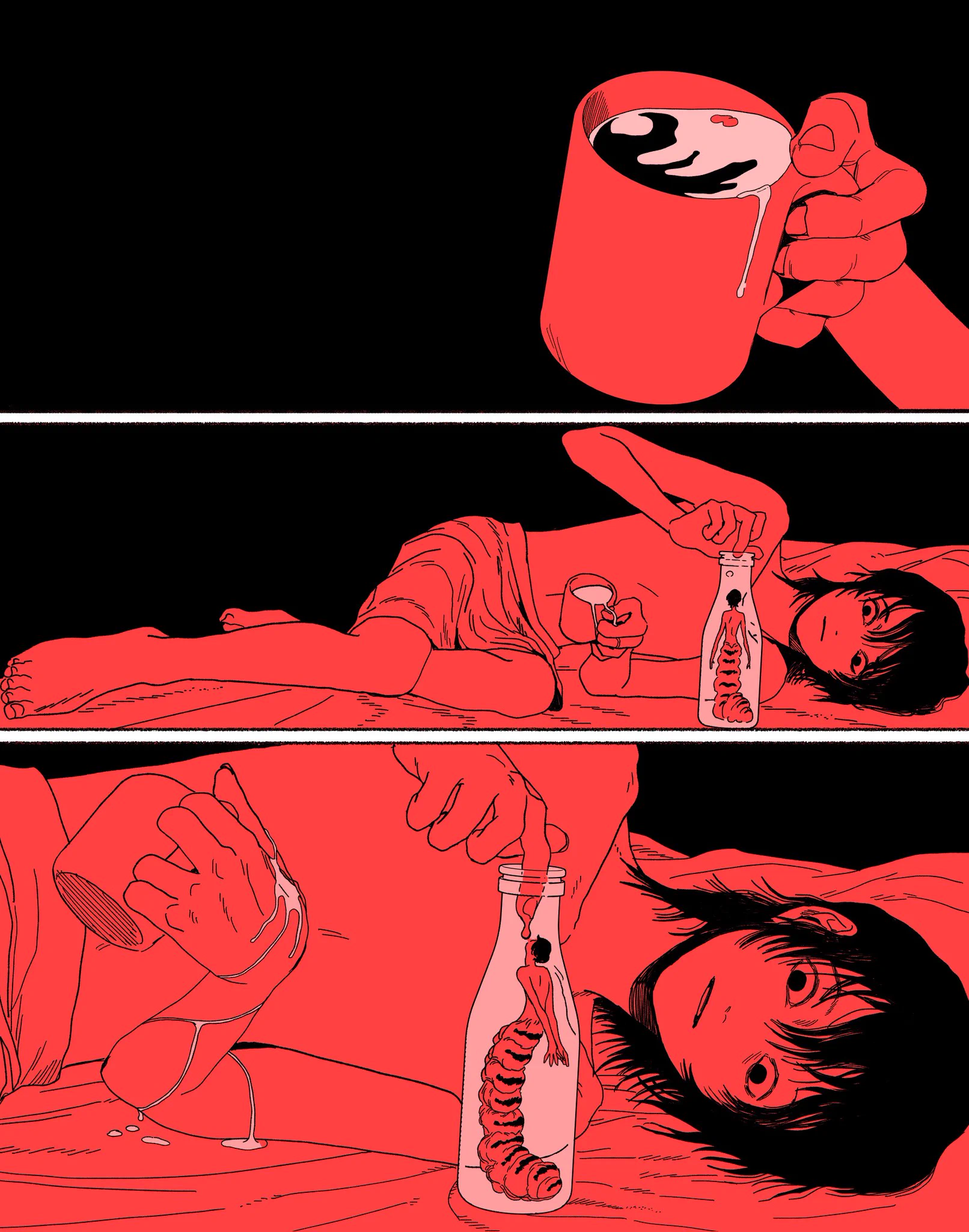 만화 &lt;유리병 속의 나나니&gt;소장본 판매는 6월 3일까지입니다🐛 https://t.co/JVUntrUFQA