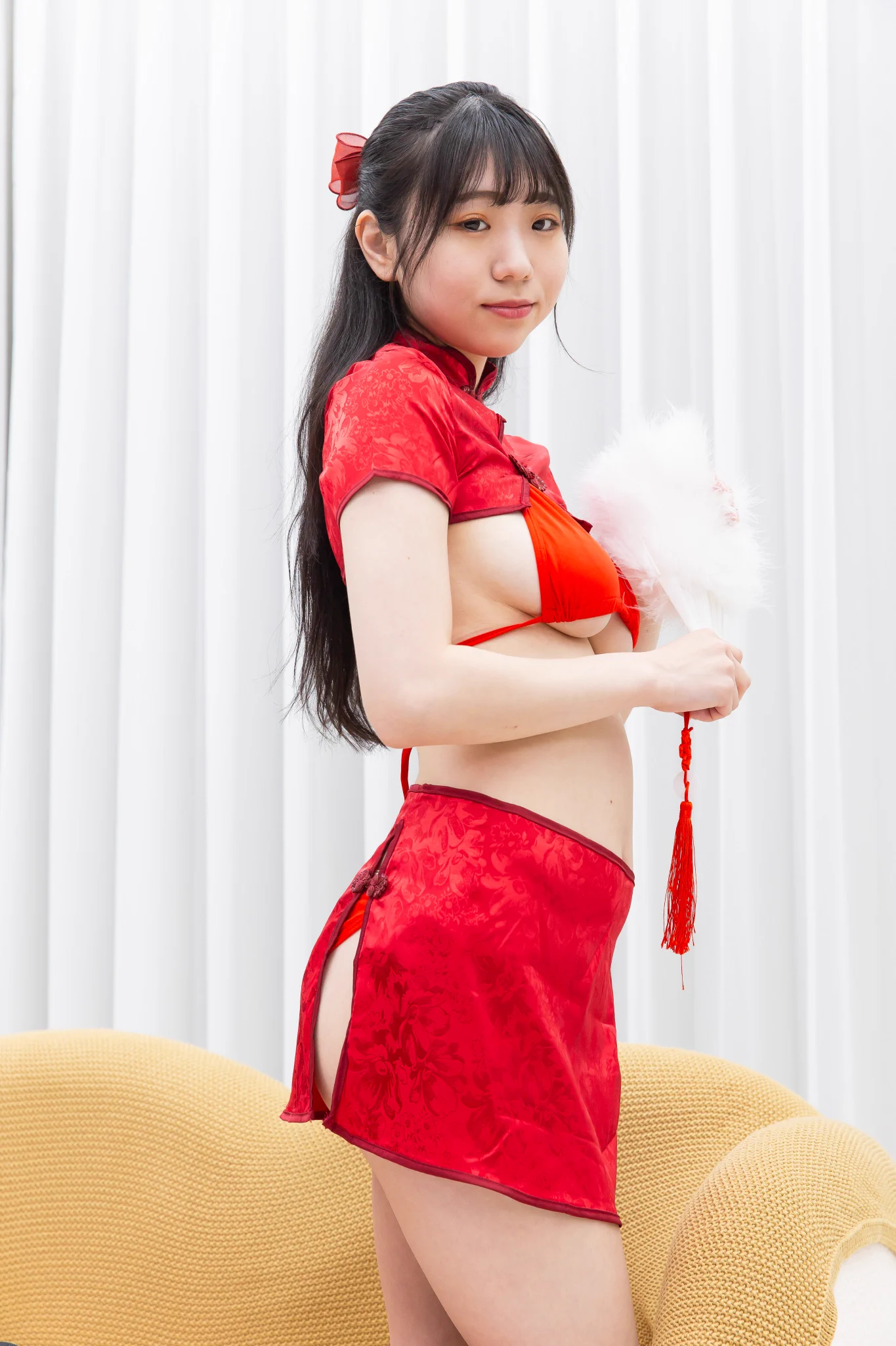 團體攝影第一場，第一件服裝期待好久終於來了，本人超可愛，身材超棒的！😍😍😍#百田光稀 #momotamitsuki #一億日圓的肉體 #1億円ボディ#ForAver撮影会@momota_mitsuki2@chee828 https://t.co/sLf2wOU79r