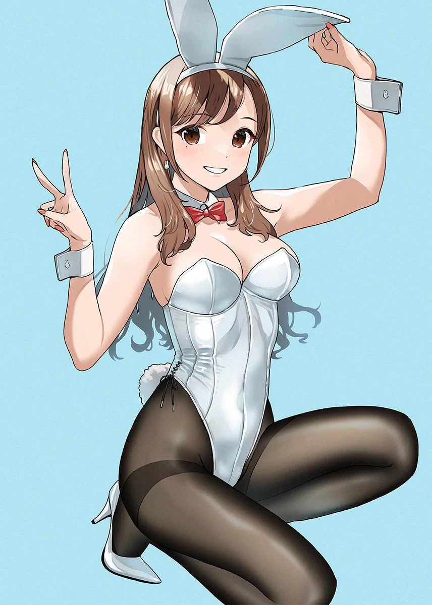 メロンブックスさんのバニーガールコンセプト画集に以前描いたバニー赤織さんとバニー桐東さんを収録いただいております！グッズも色々あるのでぜひチェックしてみてください！https://t.co/4fYlQiX1UN https://t.co/NJuv8iI5Xu