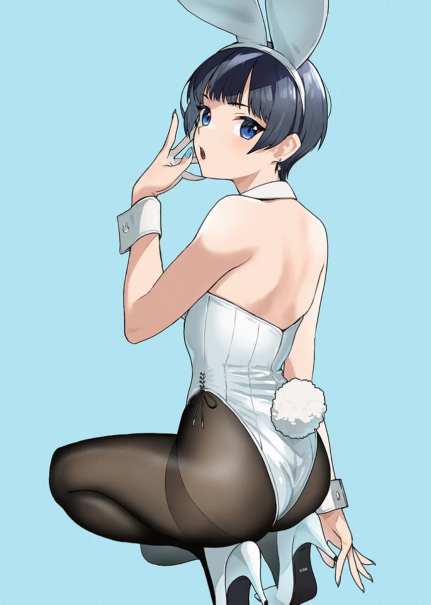 メロンブックスさんのバニーガールコンセプト画集に以前描いたバニー赤織さんとバニー桐東さんを収録いただいております！グッズも色々あるのでぜひチェックしてみてください！https://t.co/4fYlQiX1UN https://t.co/NJuv8iI5Xu