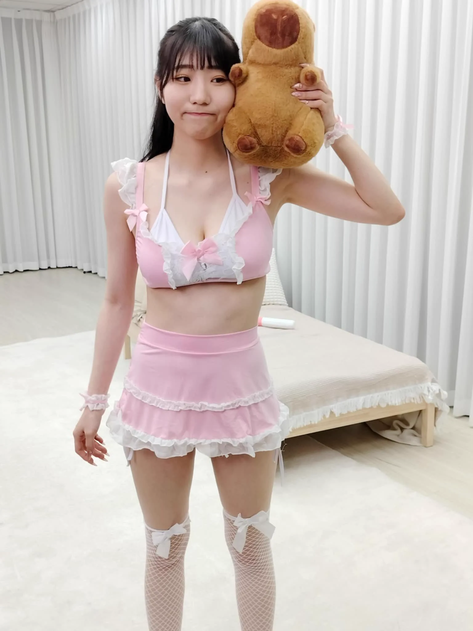 初めて 劍大 ForAver 開催された団体写真会に参加するすばらしい( ´▽｀)ある伝説を目撃したそれが（1億円ボディ）なのか(￣▽￣)吐舌頭 可愛🤭@momota_mitsuki2 #百田光稀@chee828 #一劍浣春秋第一套 服装 Part-2 https://t.co/DKY8JuuDqA