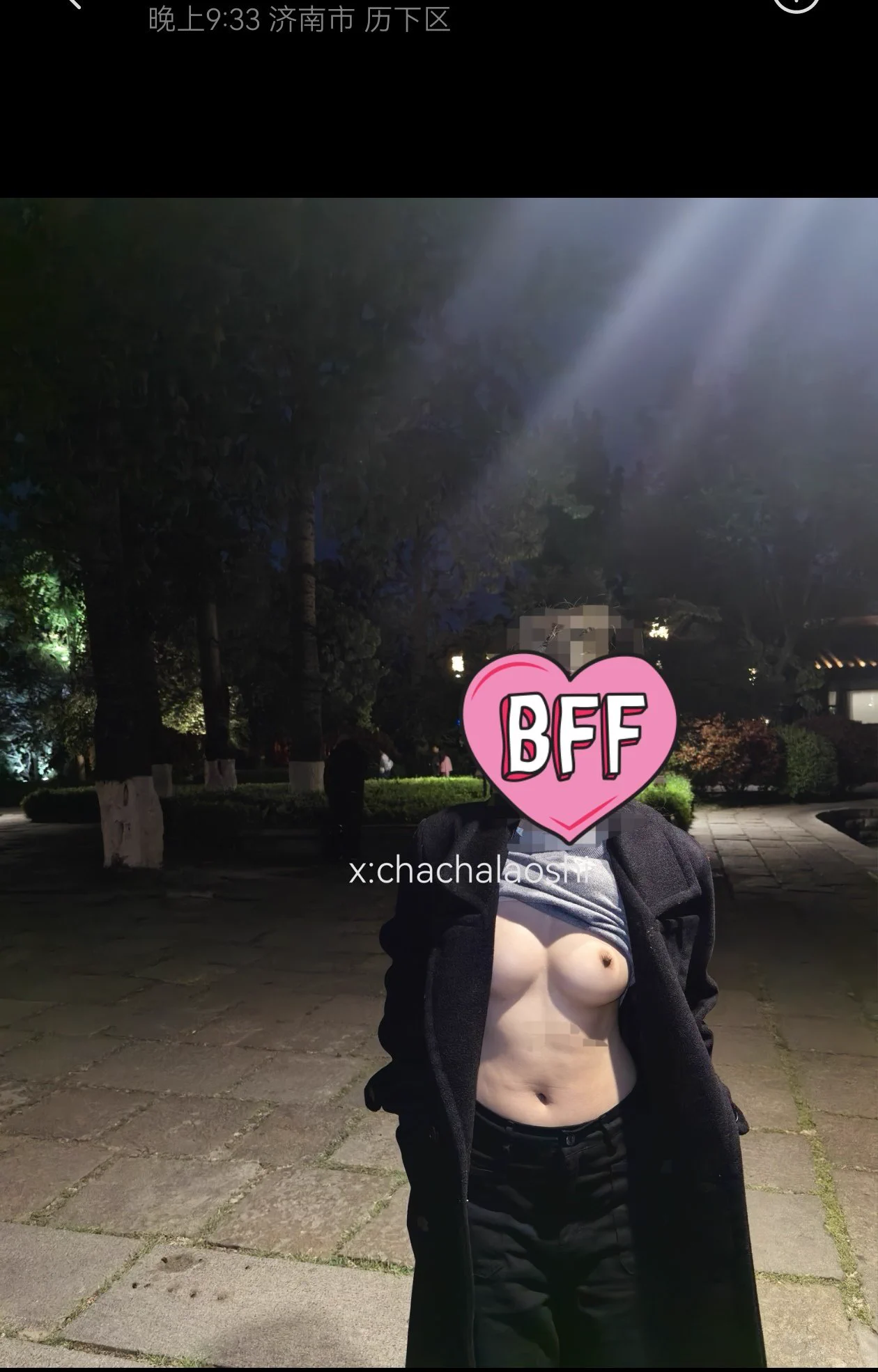 差点被老大爷看到，有能看出来这是哪的朋友嘛#淫妻 #露出 #露出人妻@luchu888 https://t.co/FzZcVkgrQz