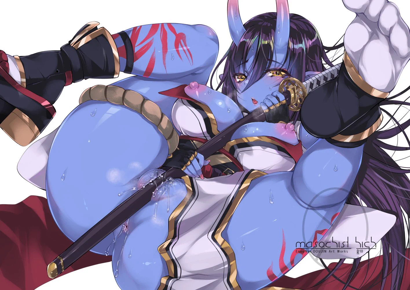 #GWはフォロワーさんが増えるらしい 日本ではGW最終日の憂鬱を可愛い鬼娘が色々吹き飛ばしてくれるらしい（独身・非モテ・童貞の可愛そうなオス限定） https://t.co/O3ePBC1cEu