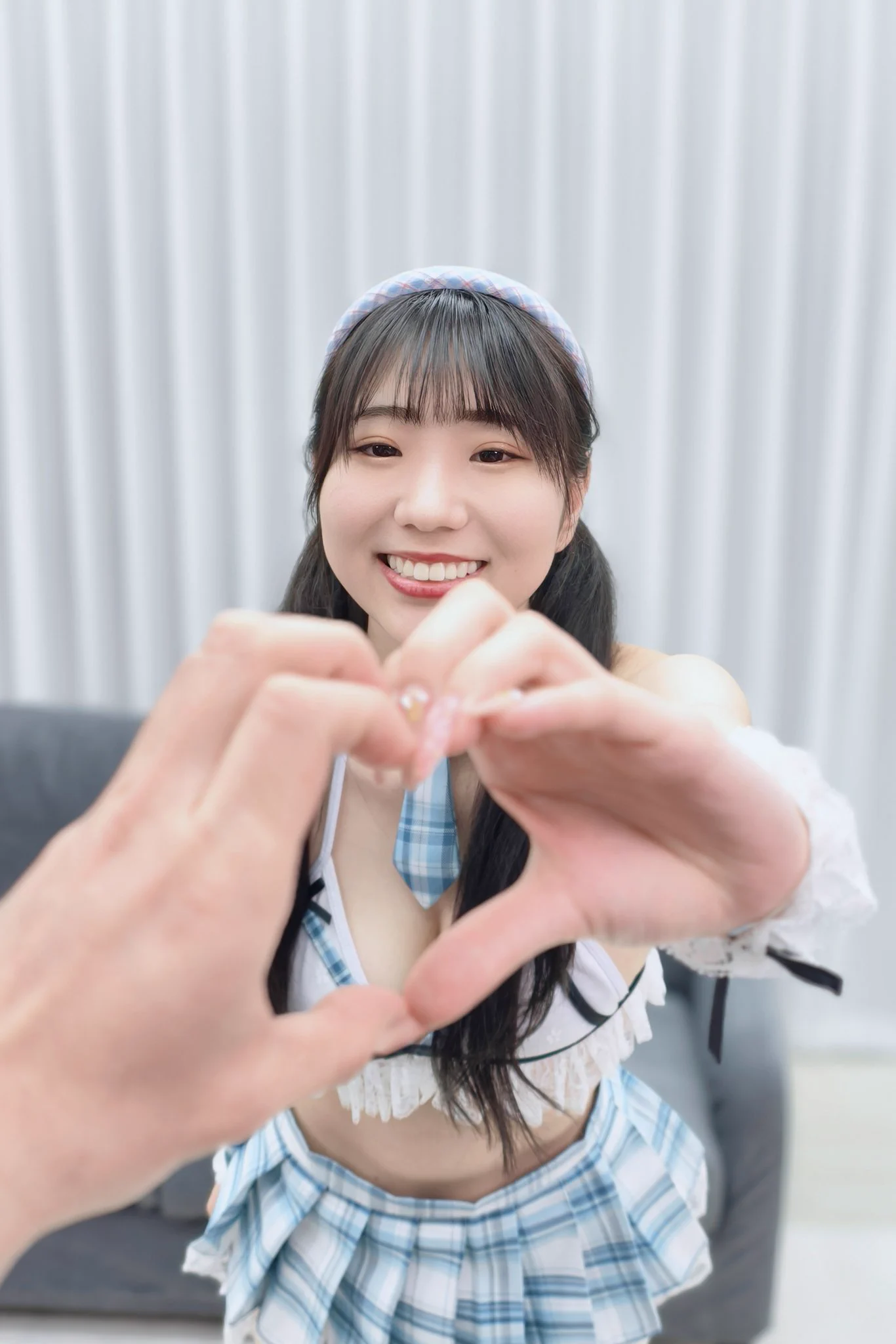 2025/05/03スカートは短く、 視線はキラリ。🤍🩵😉#百田光稀#ForAver攝影會#1億円ボディ@chee828⁦@momota_mitsuki2 https://t.co/1zLR2UxR95
