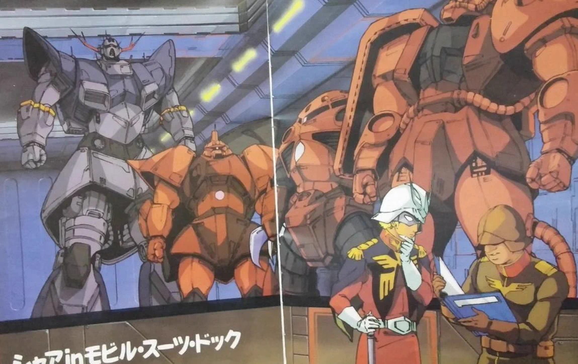 そう言えばゲルググって描いた事無かったな‥と思ったら、はるか昔に描いてた❗️🤖✨ https://t.co/Y39TCXcj1f