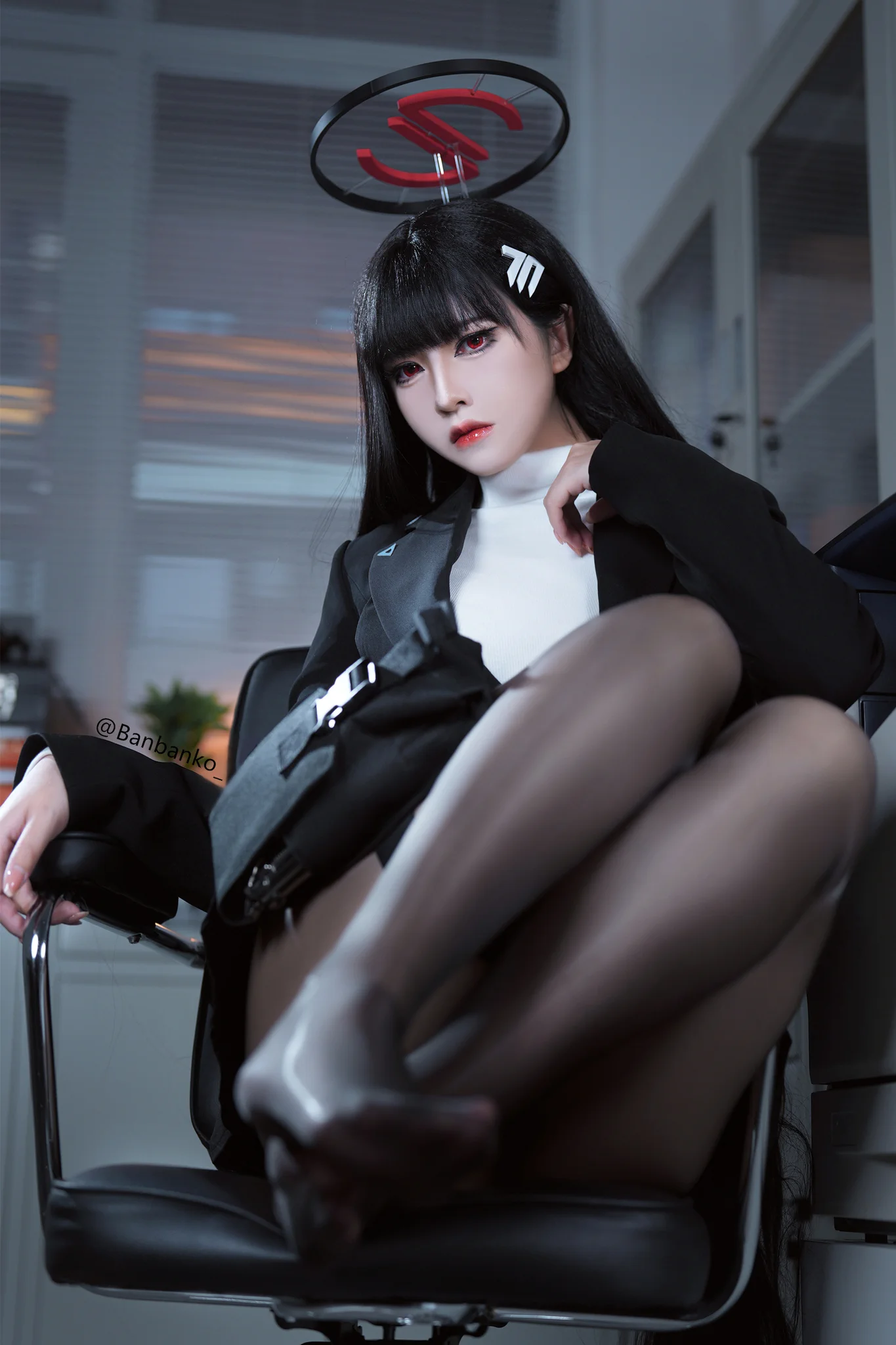リオ会長の黒タイツ🖤#調月リオ #ブルアカ #BlueArchive #碧蓝档案 https://t.co/3XTsUsIvZ0