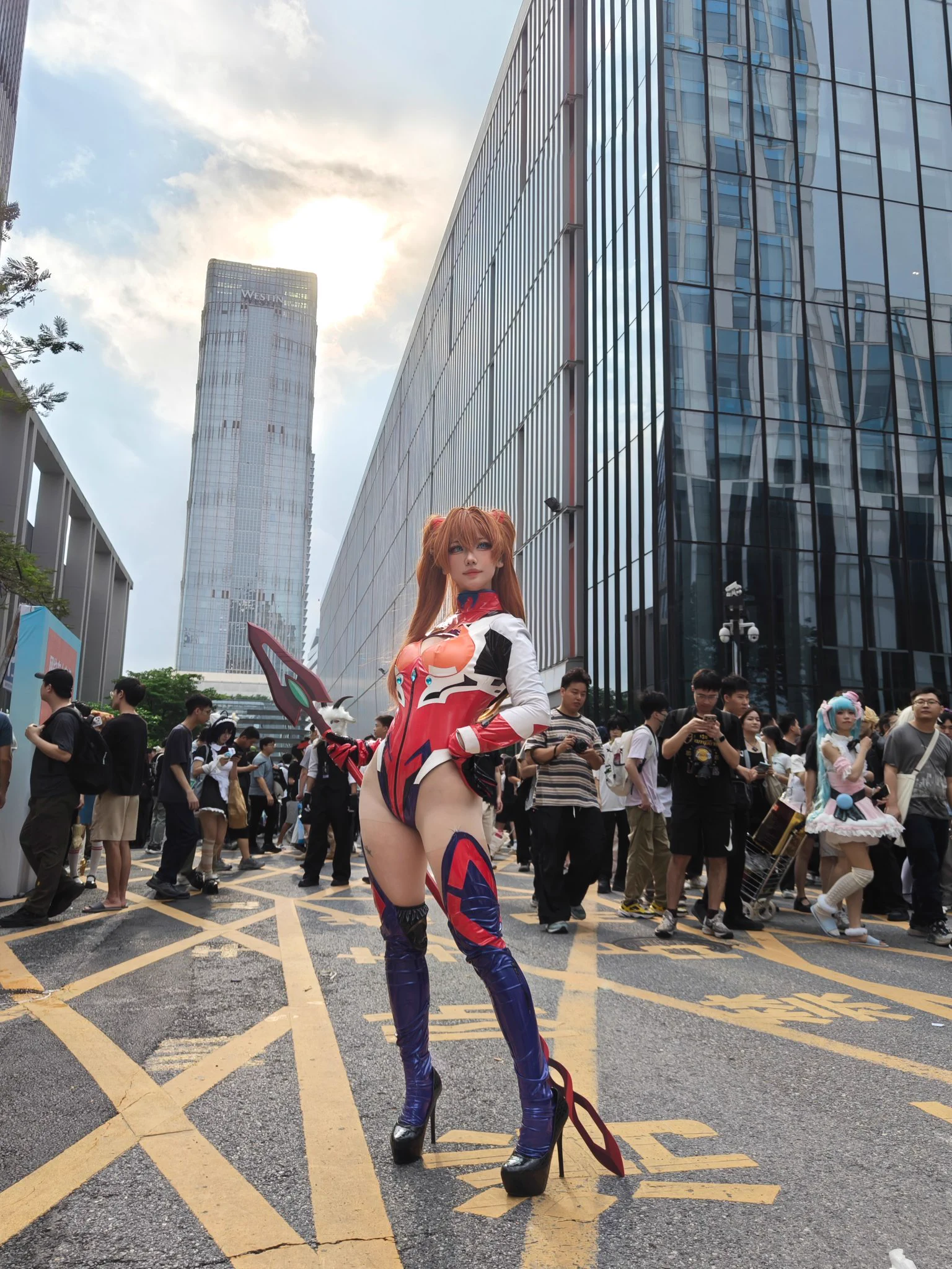 给我拍的腿好长#明日香 #新世纪福音战士 #萤火虫动漫游戏嘉年华 https://t.co/HcIF1fAqNz